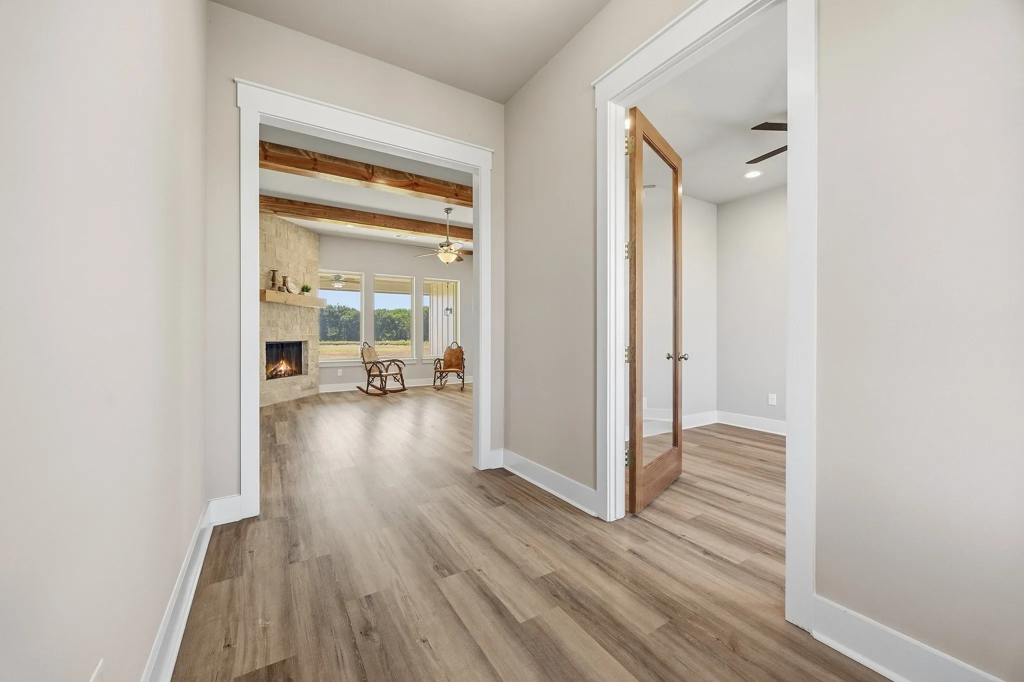 Office located off entry