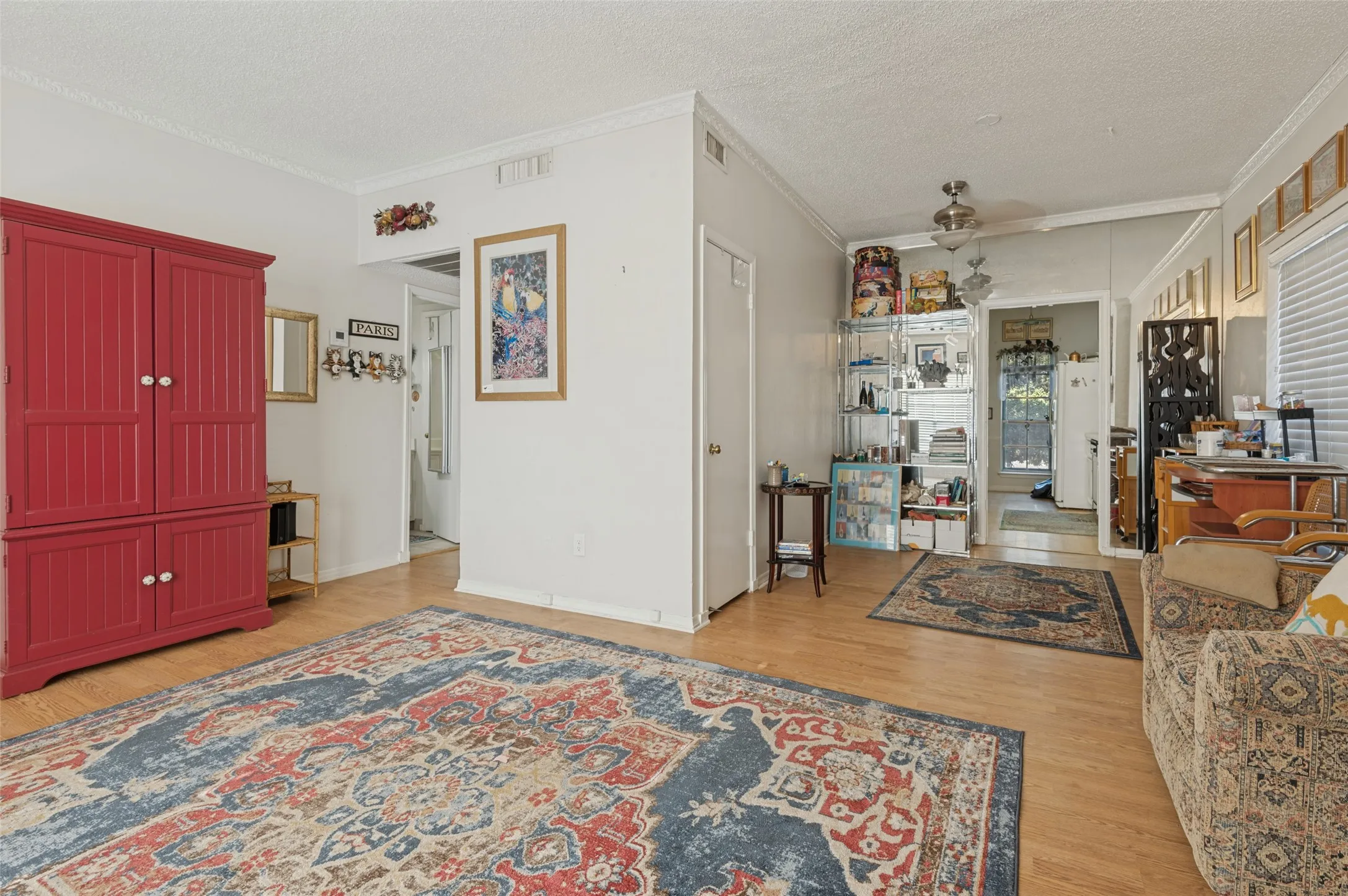 View from living space
