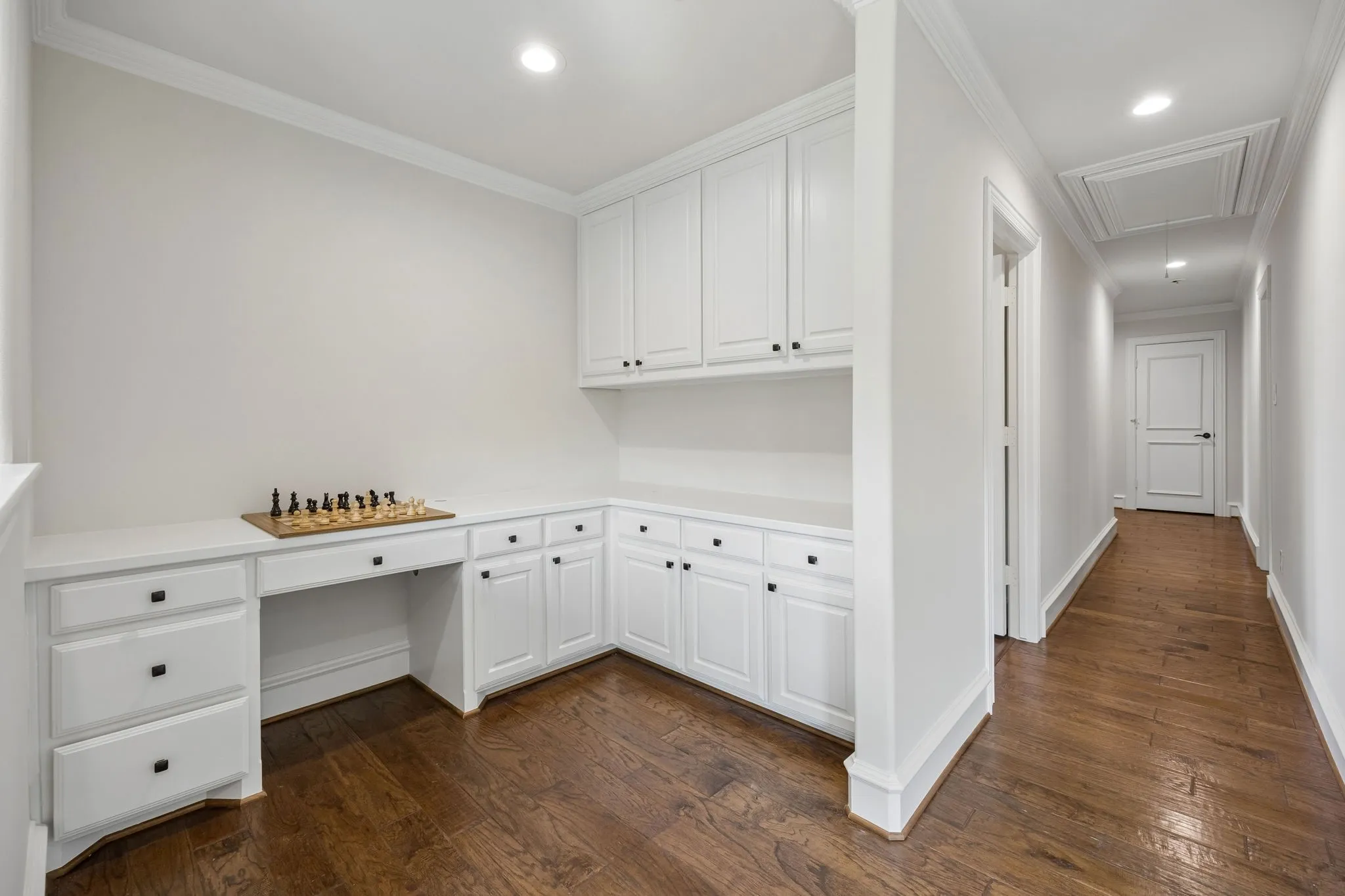 Upstairs Desk Area.