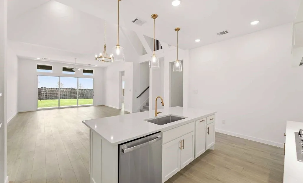 Open Kitchen-Living-Dining Room Representative Photo featuring the Serene Collection