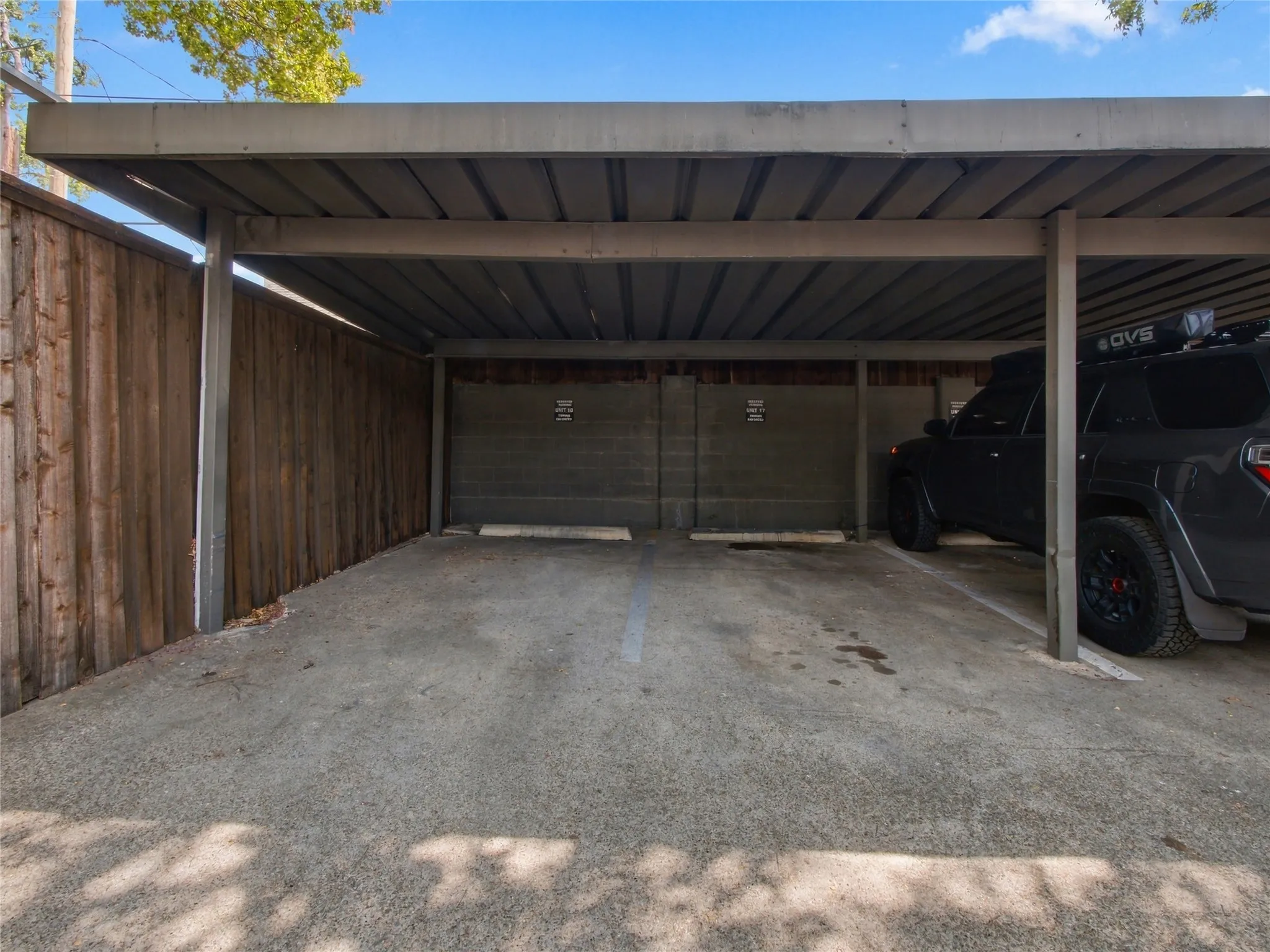 Covered Parking