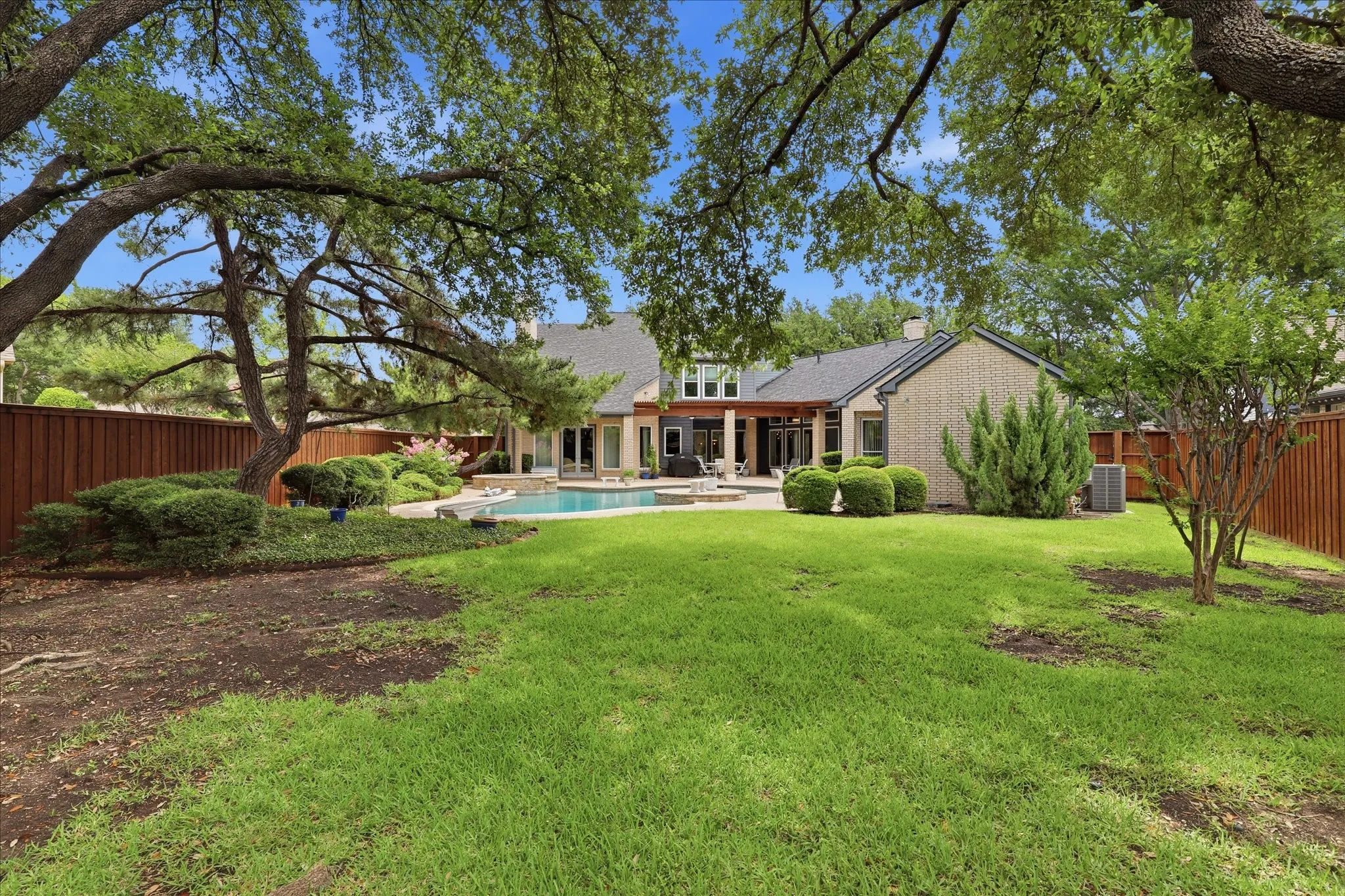 Over a third of an acre culdesac lot.
