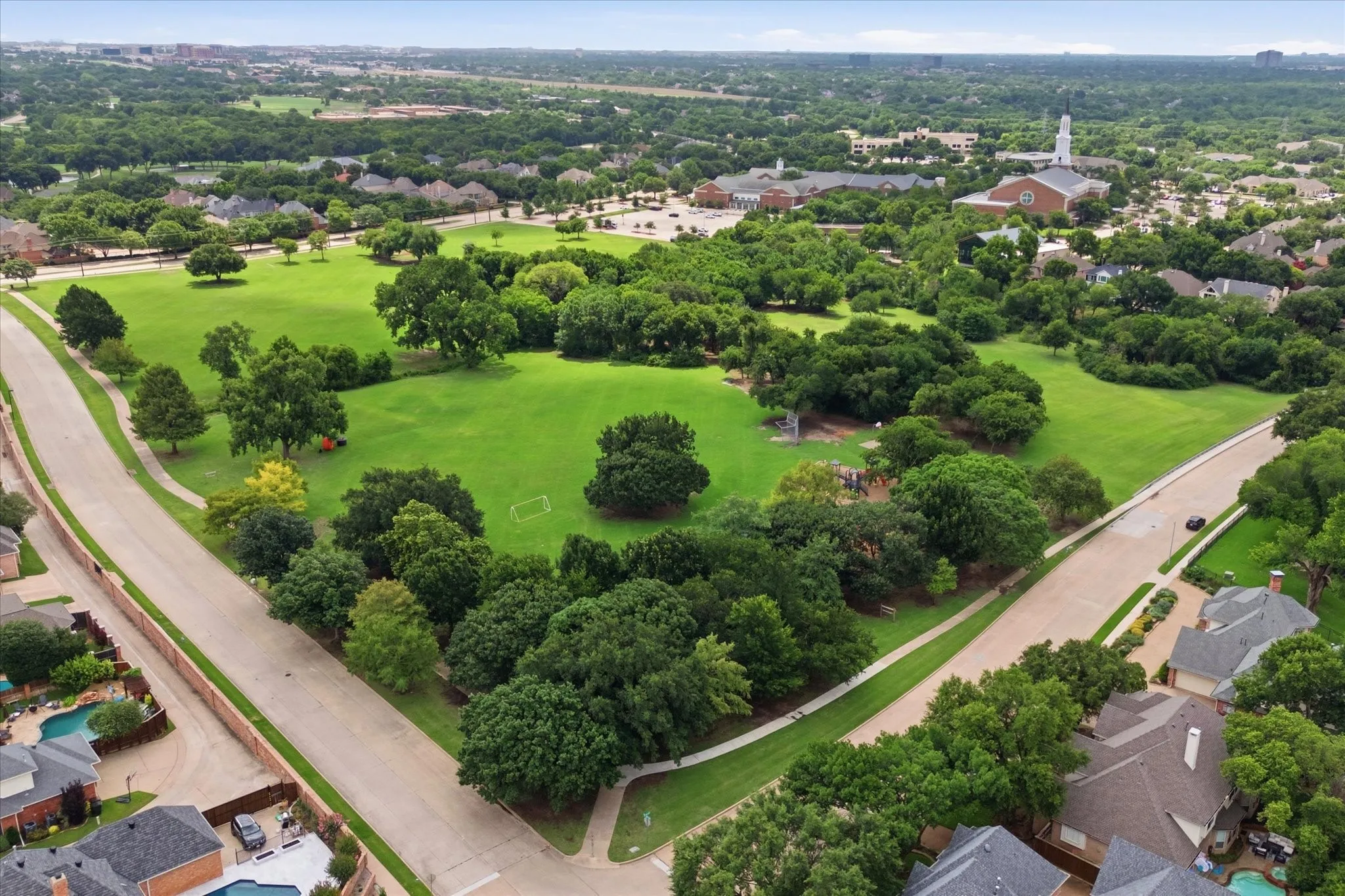 Steeplechase Park within walking distance.