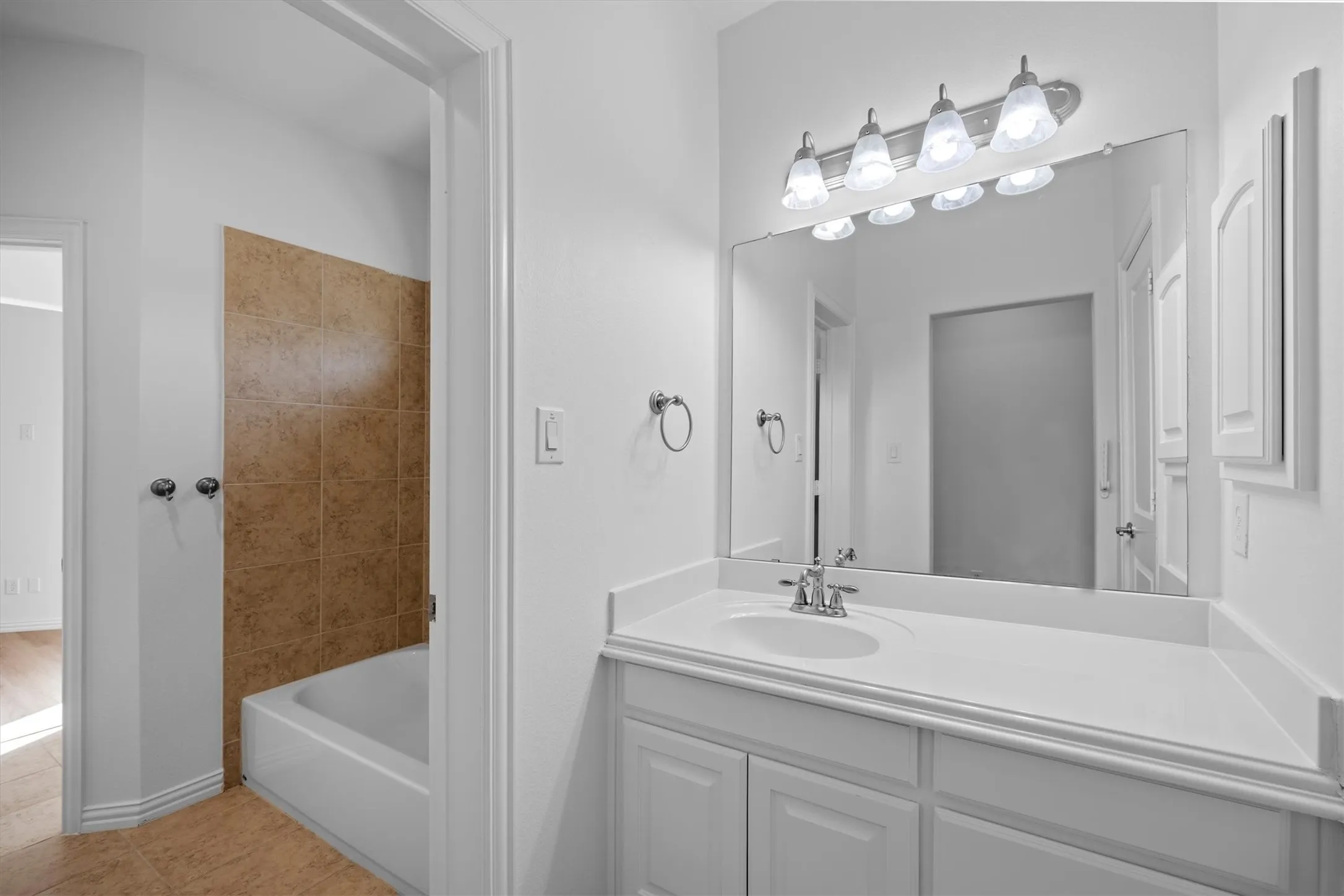 Jack and Jill bathroom