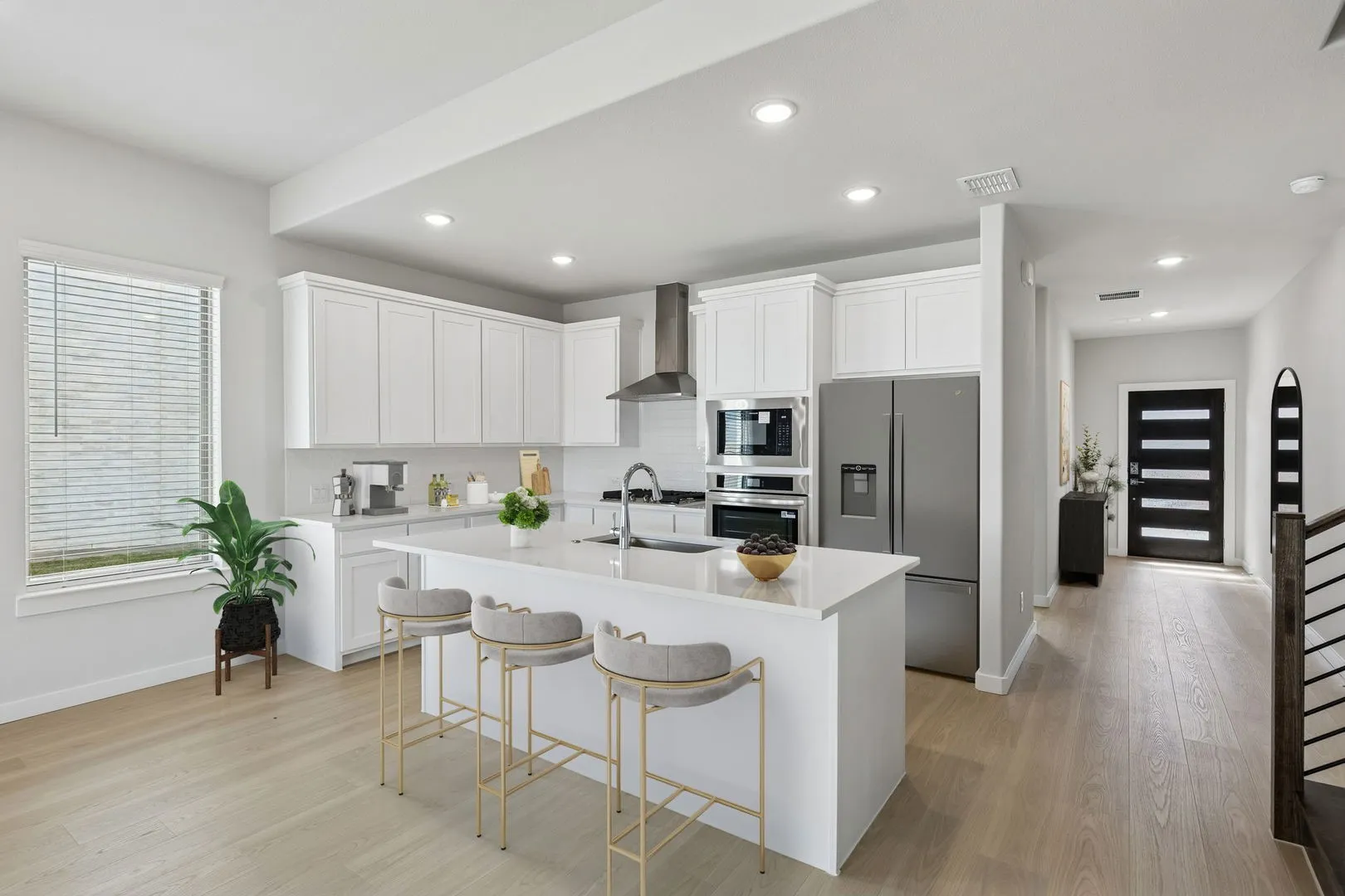 Kitchen in the Stanley II home plan – REPRESENTATIVE PHOTO