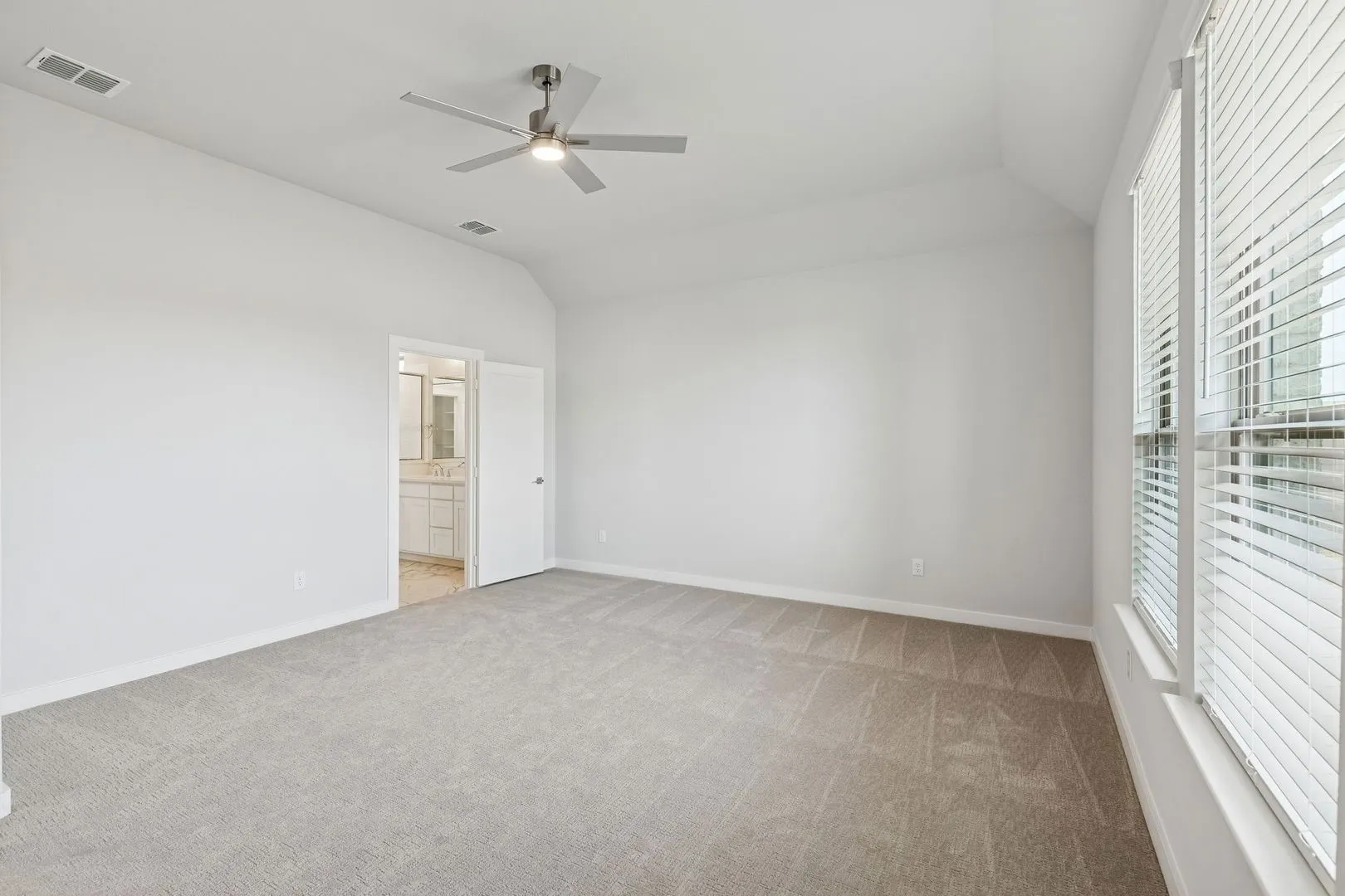 Primary Suite in the Stanley II home plan – REPRESENTATIVE PHOTO