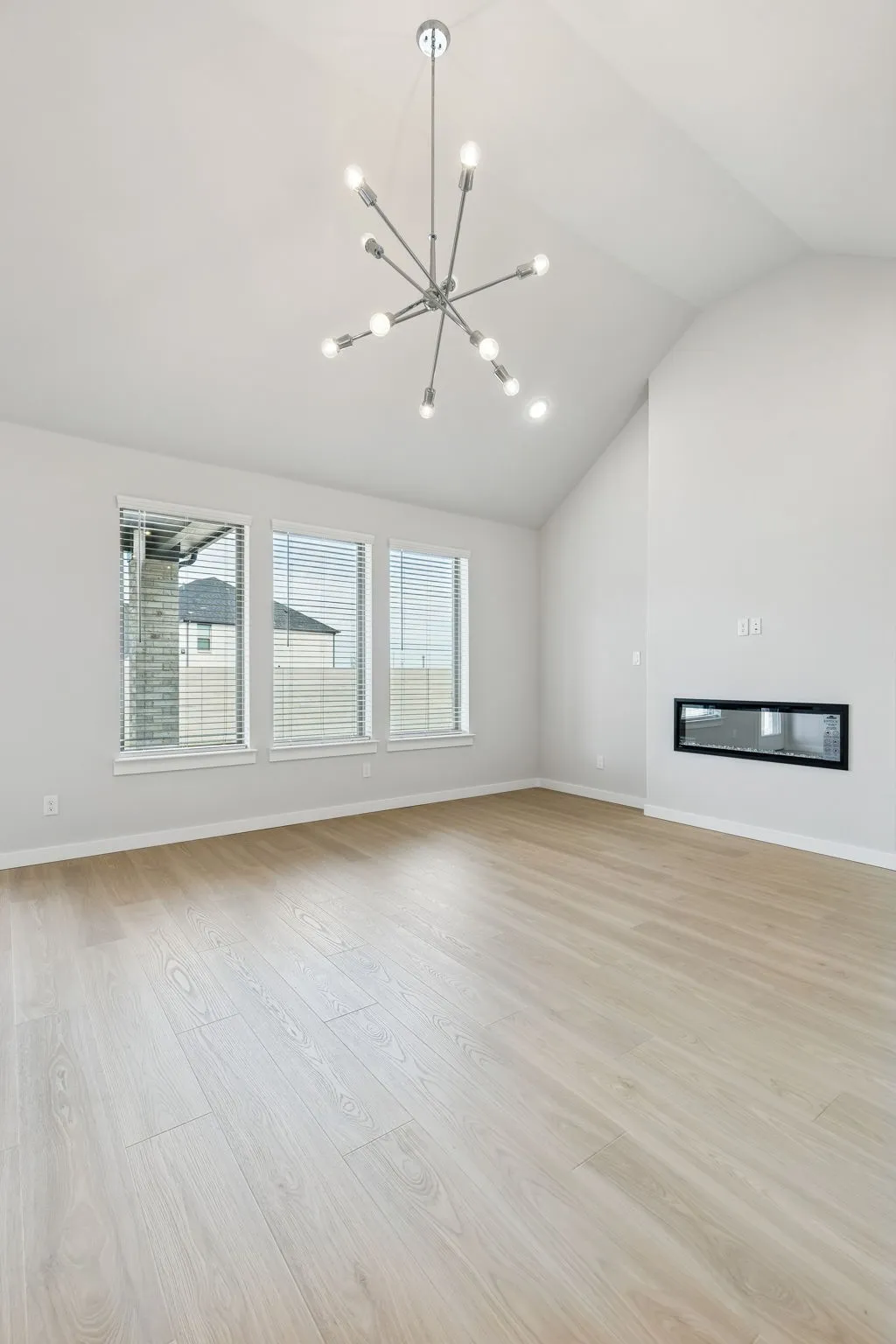 Living Room in the Stanley II home plan – REPRESENTATIVE PHOTO