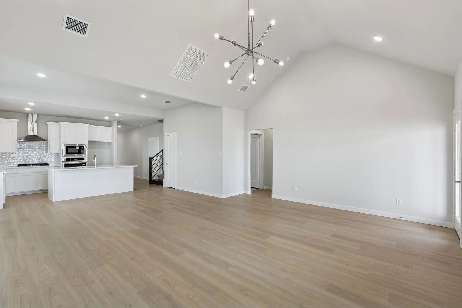 Open Floor Plan in the Stanley II home plan – REPRESENTATIVE PHOTO