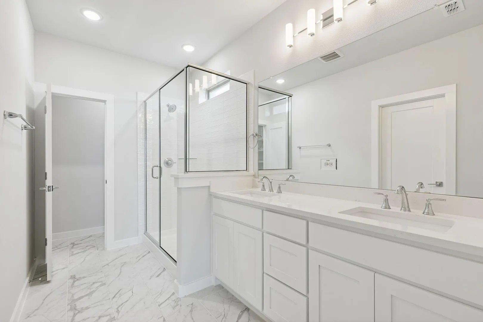 Primary Bathroom in the Stanley II home plan – REPRESENTATIVE PHOTO
