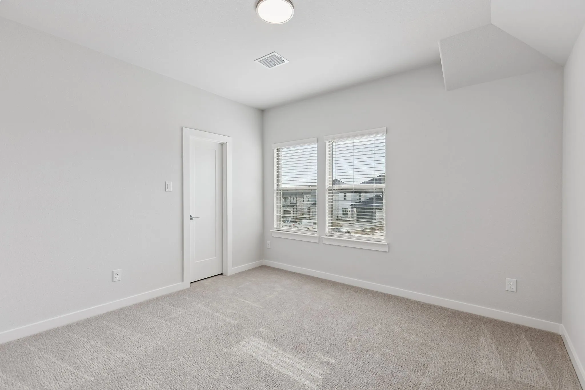 Bedroom in the Stanley II home plan – REPRESENTATIVE PHOTO