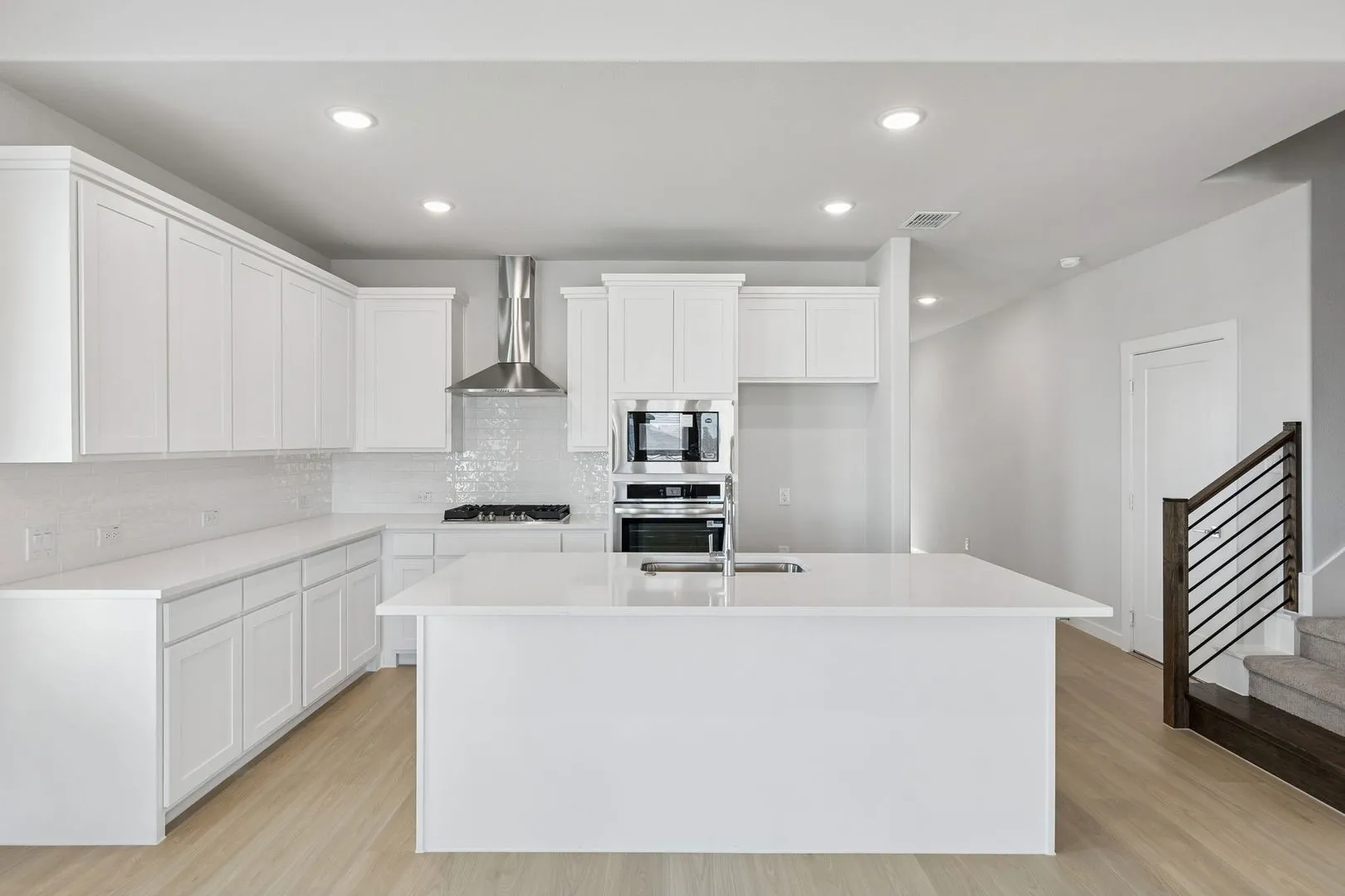 Kitchen in the Stanley II home plan – REPRESENTATIVE PHOTO