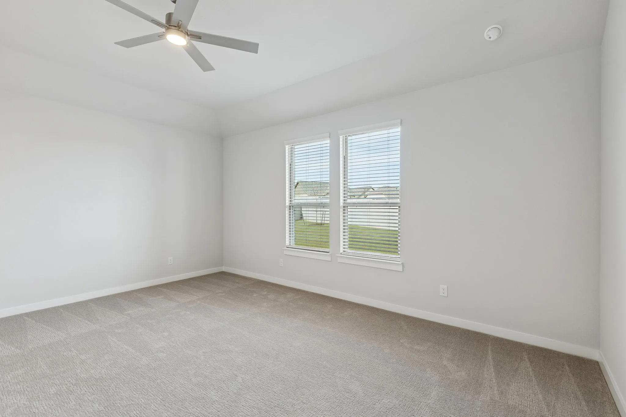 Bedroom in the Stanley II home plan – REPRESENTATIVE PHOTO