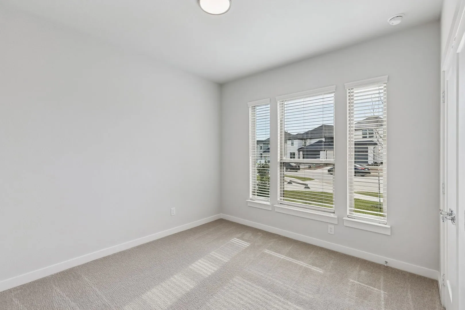 Bedroom in the Stanley II home plan – REPRESENTATIVE PHOTO