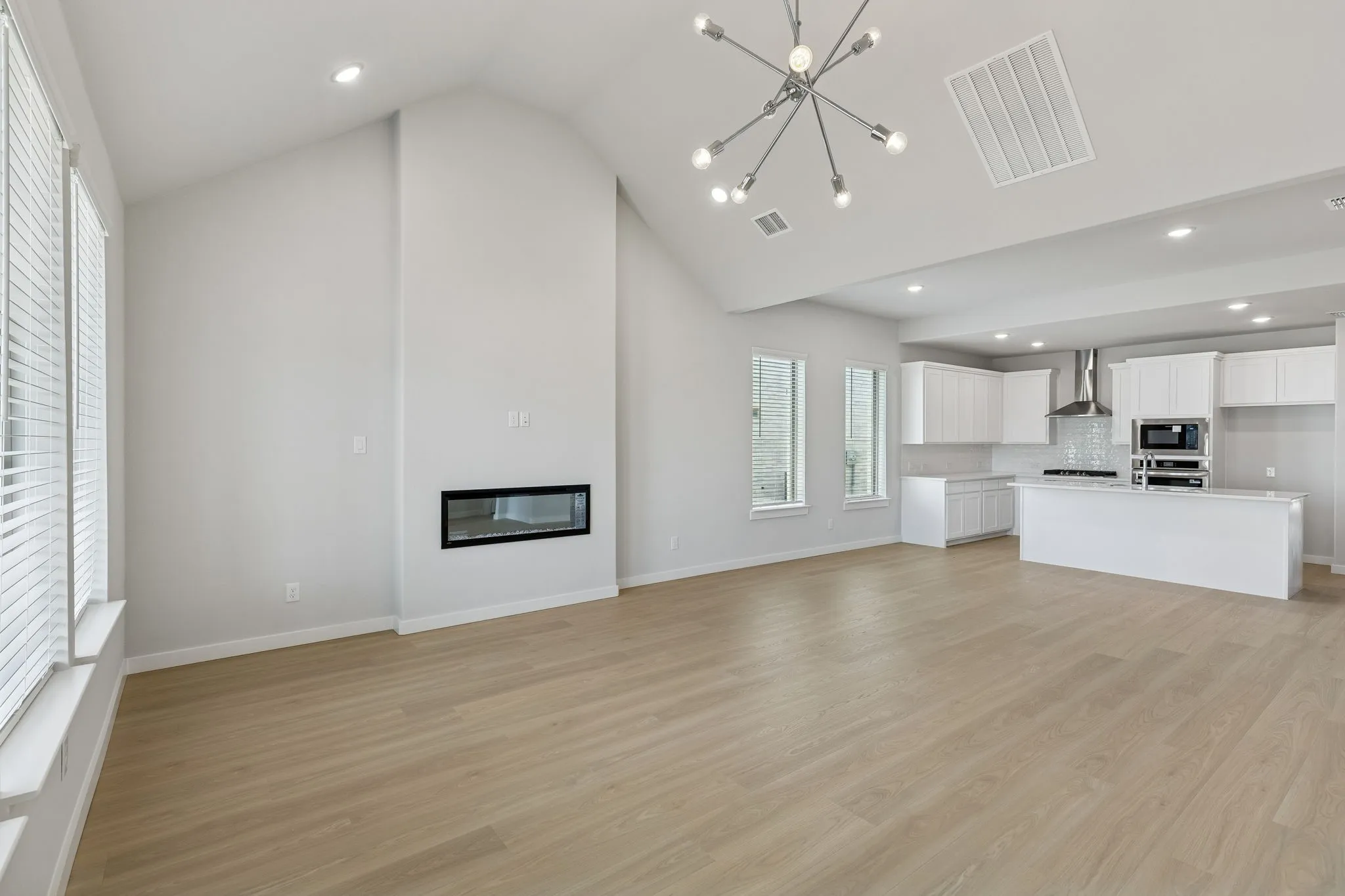 Open Floor Plan in the Stanley II home plan – REPRESENTATIVE PHOTO