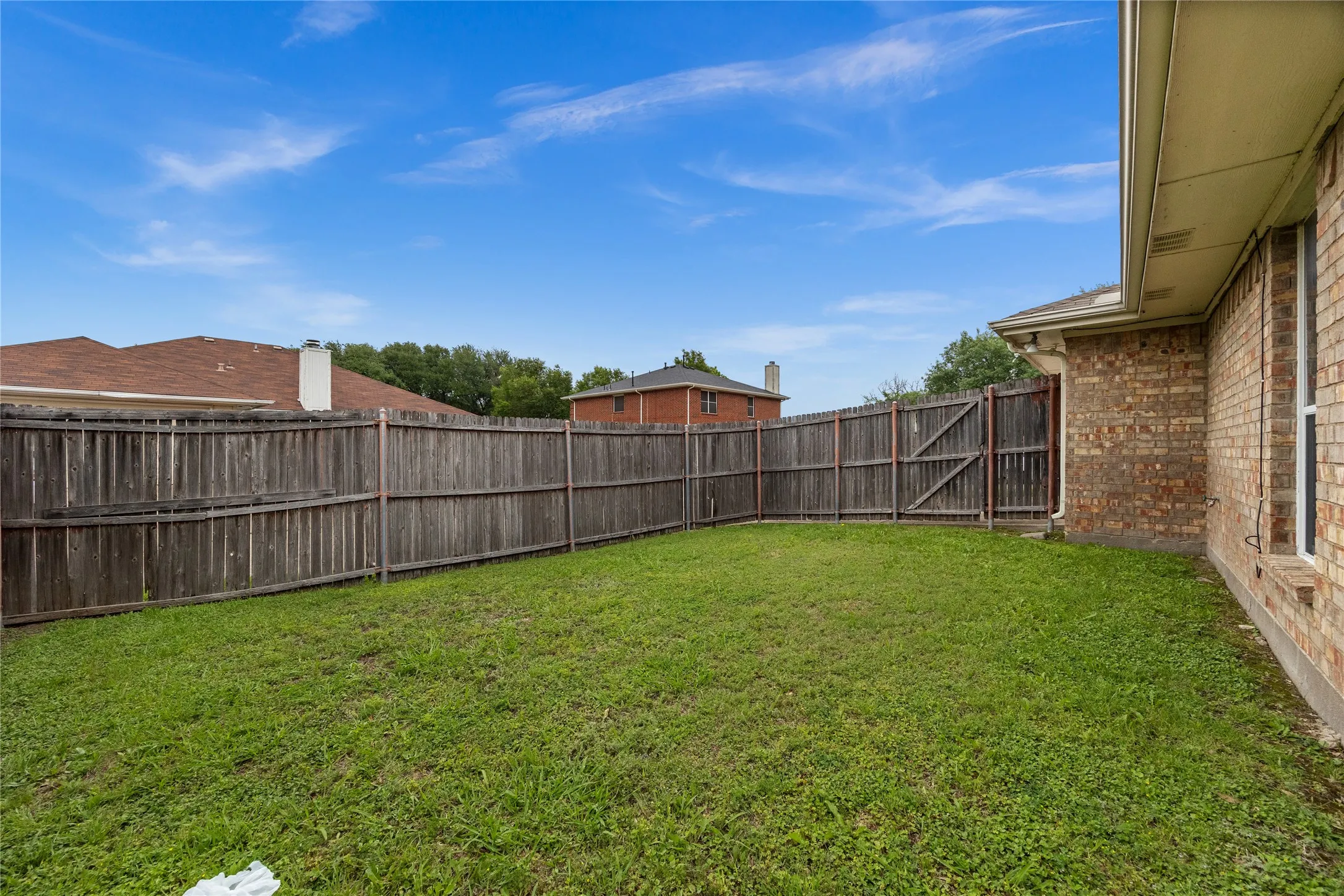 LARGE BACKYARD