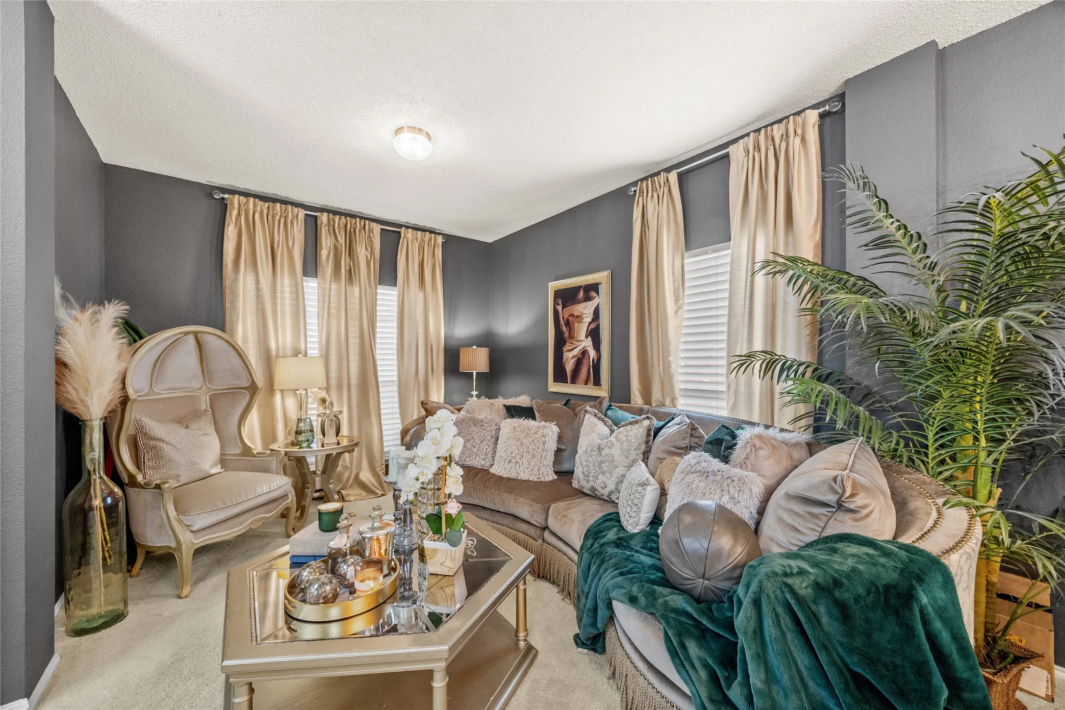FINAL VIEW OF FORMAL LIVING SPACE