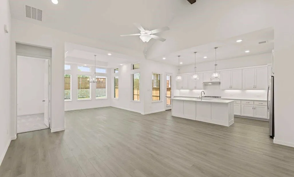 Open Kitchen-Living-Dining Room Representative Photo