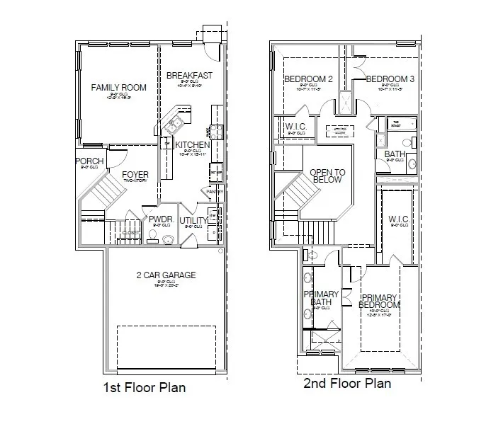 View of home floor plan