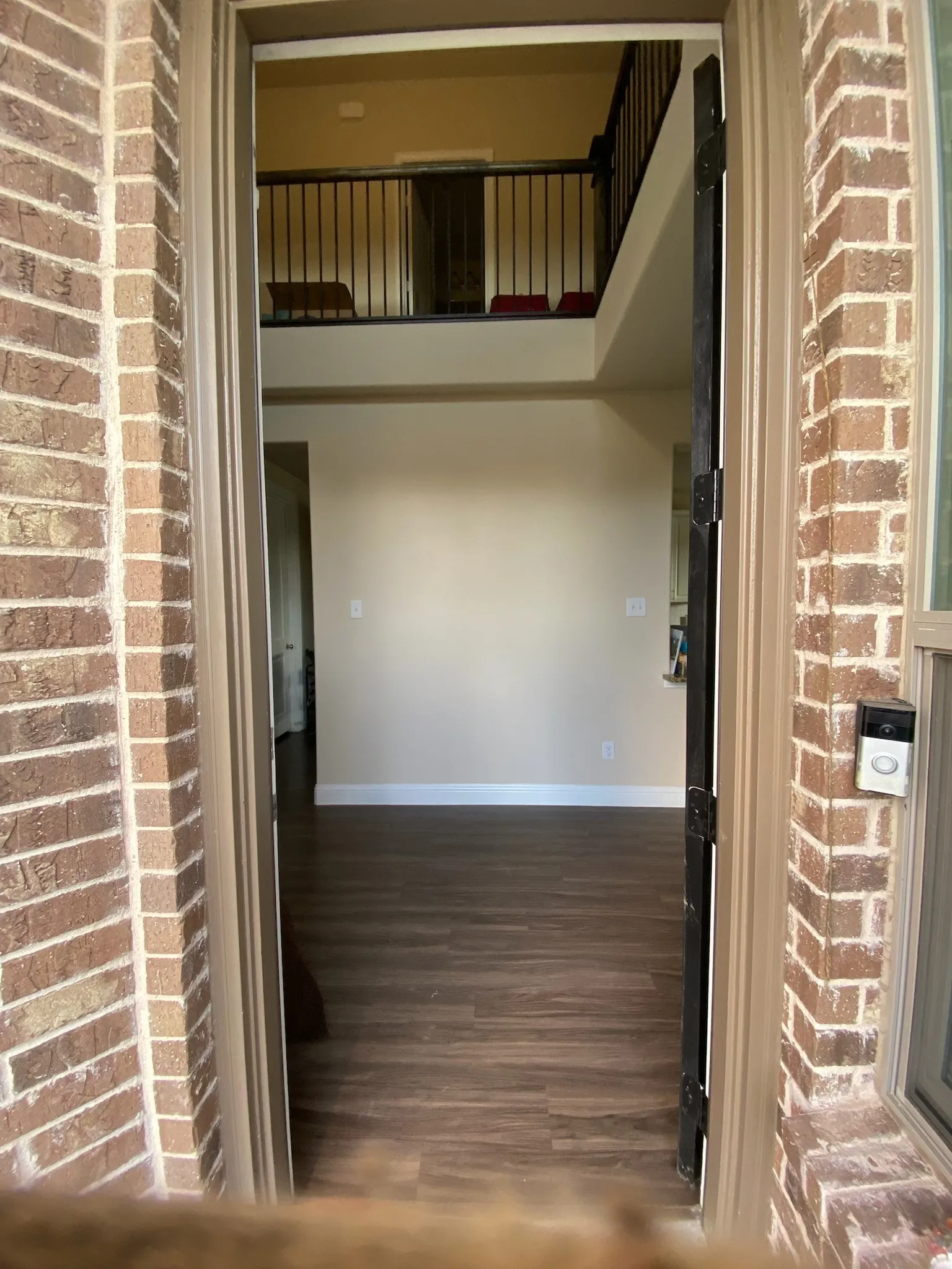 Doorway to property