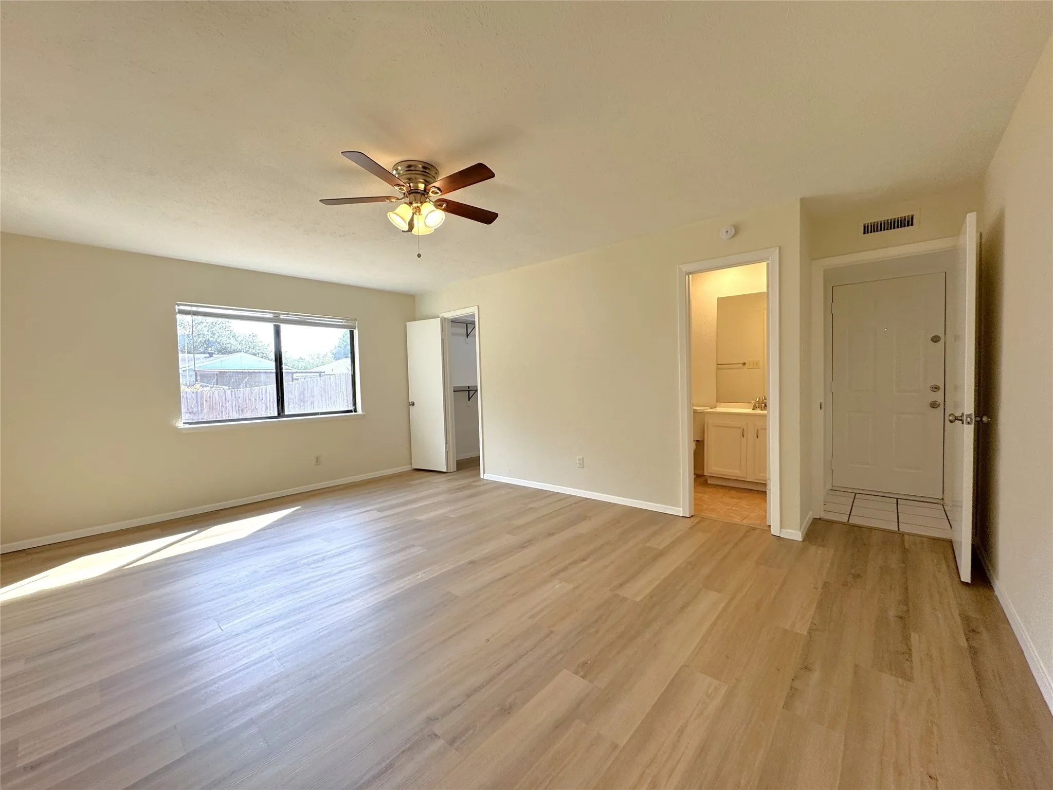 Large primary bedroom