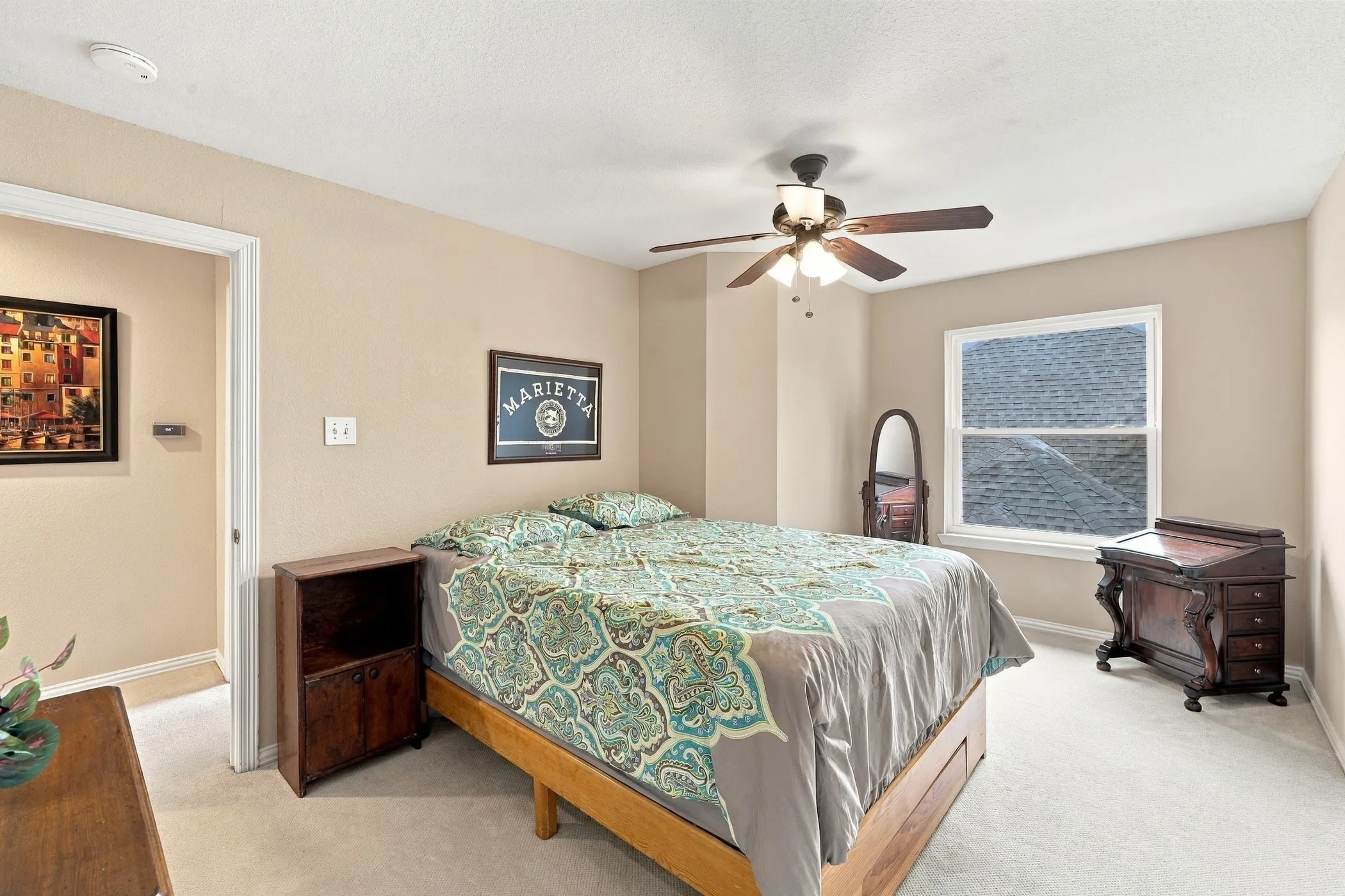 Upstairs bedroom #3.