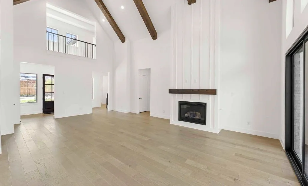 Open Living-Dining Room Representative Photo, Beam Ceilings Not Included*