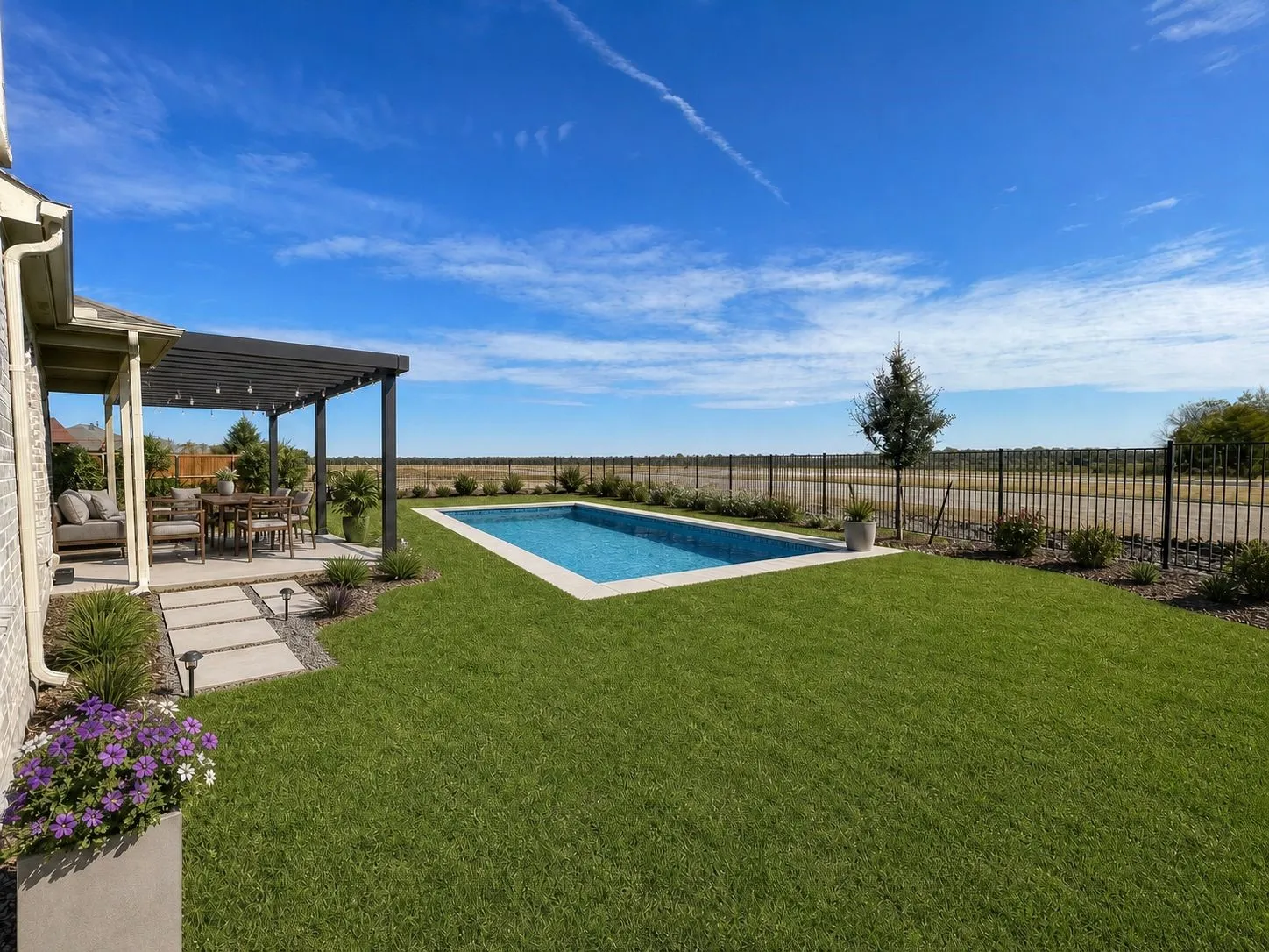 AI ENHANCED POTENTIAL BACKYARD OASIS