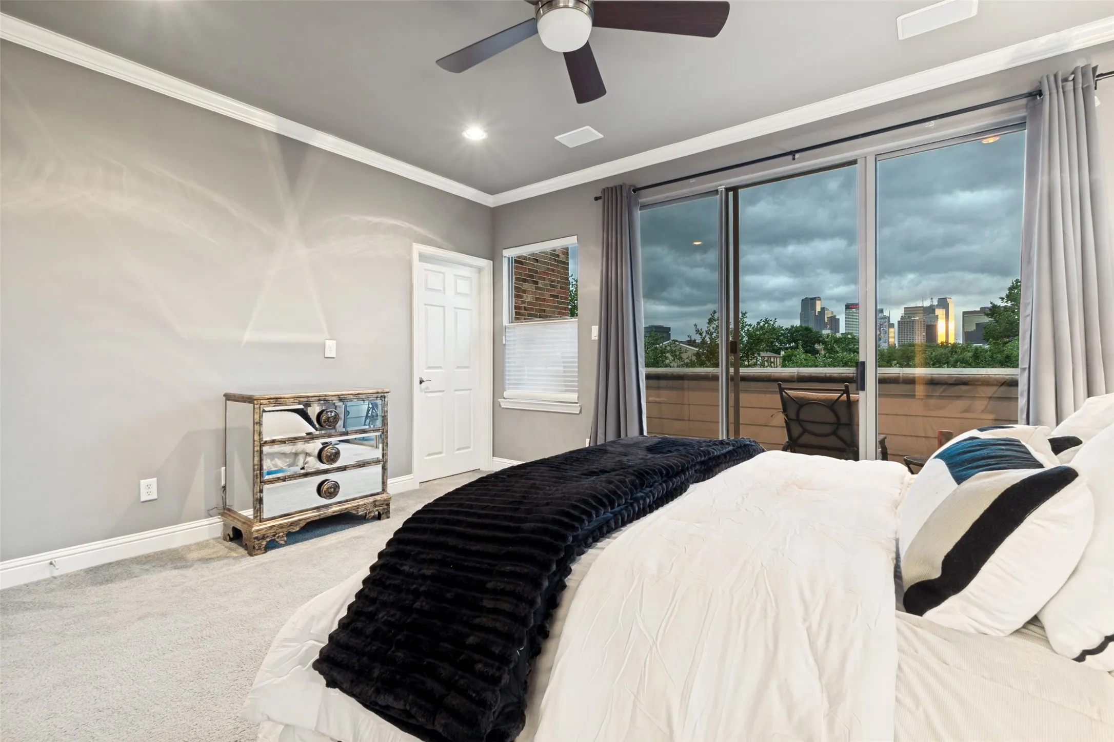 Second master with walk out balcony and look at those views!