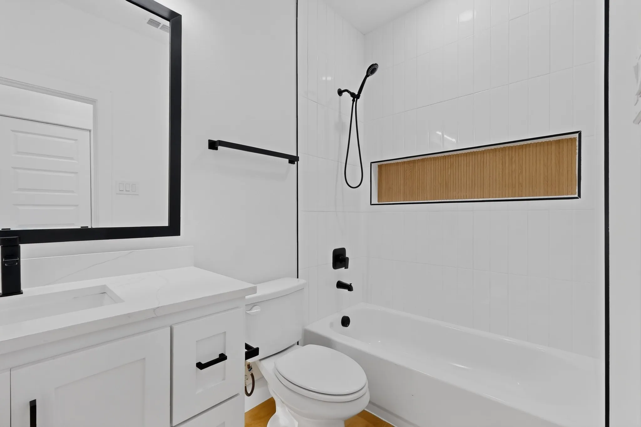 Full bathroom featuring modern fixtures