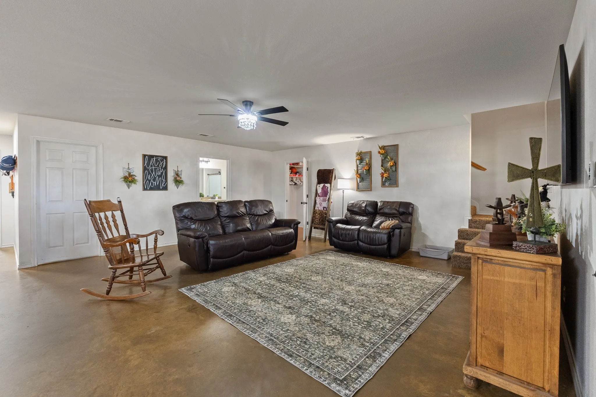 Open living space.