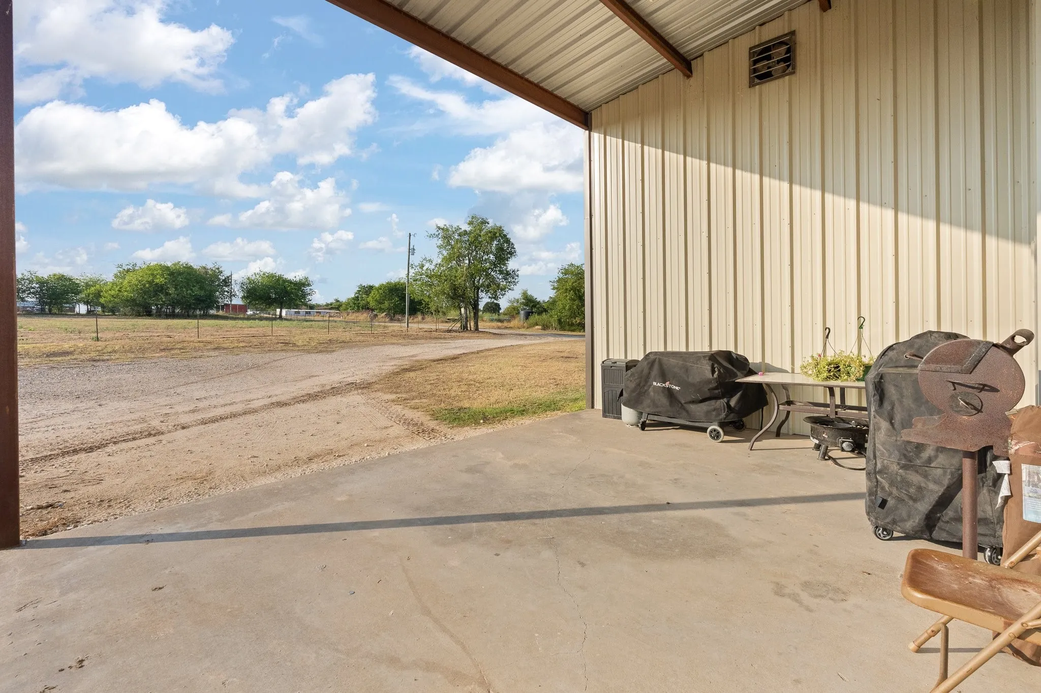 Back Porch Space.