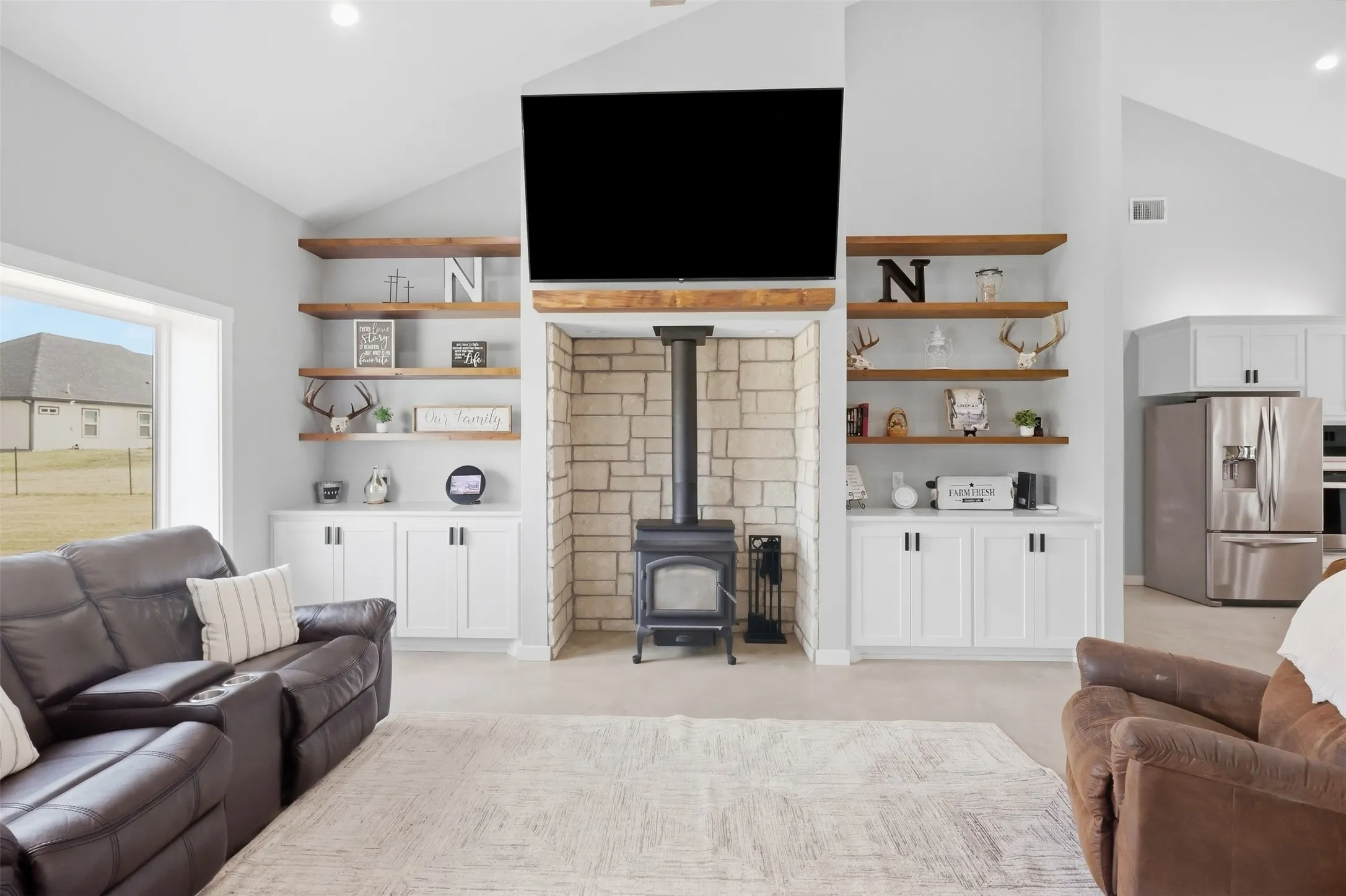 Wood burning stove