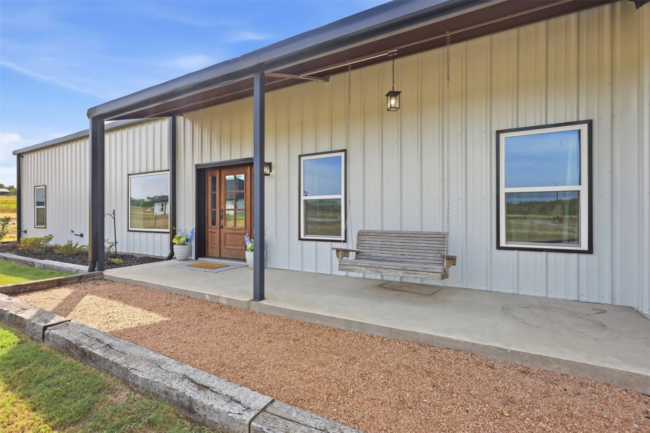 Large front porch