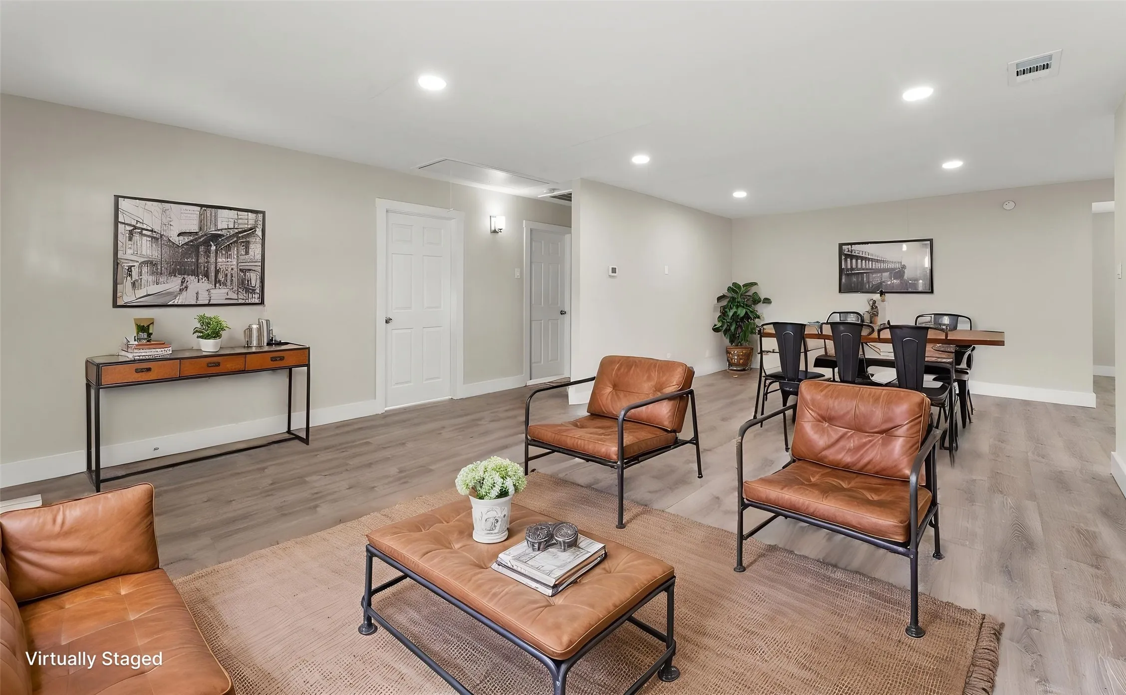 Living Room - Virtually Staged