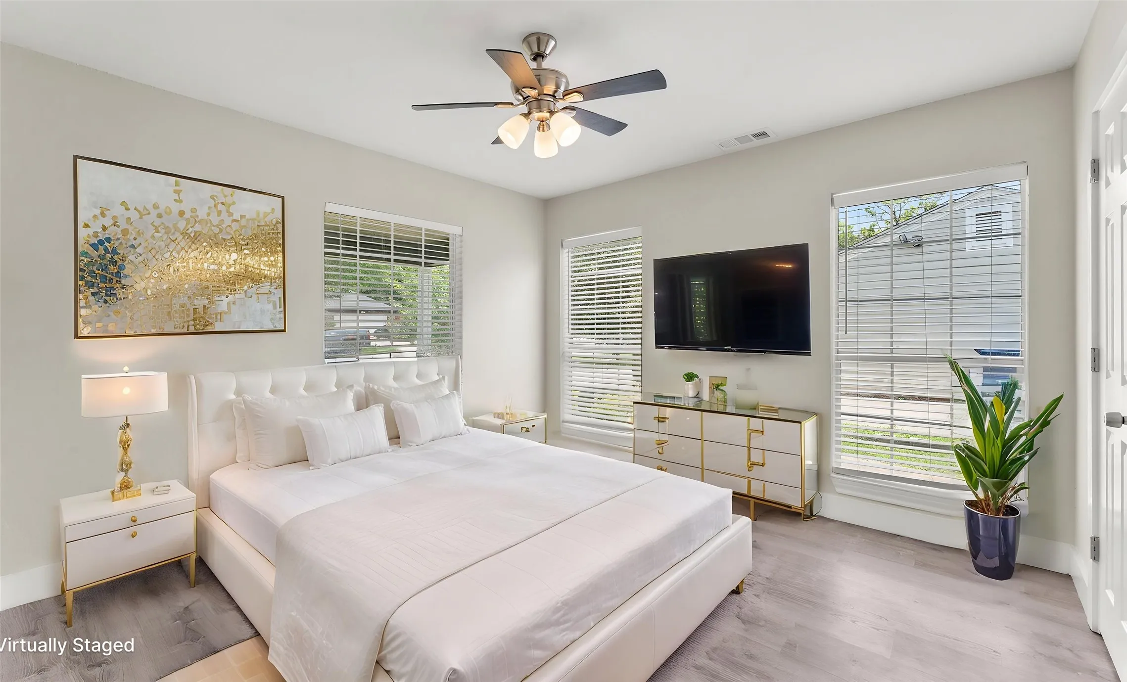 Master Bedroom - Virtually Staged