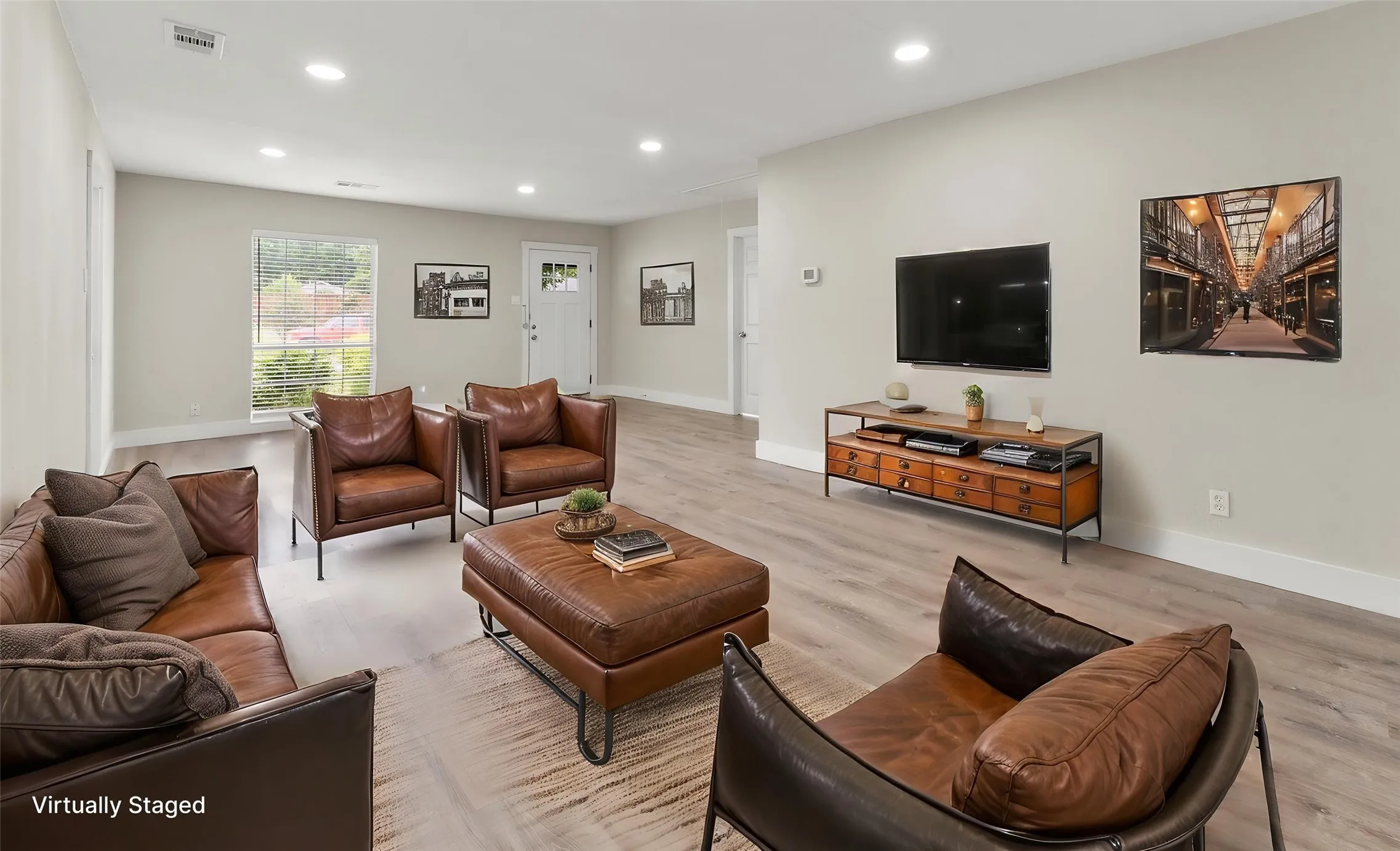 Living Room - Virtually Staged