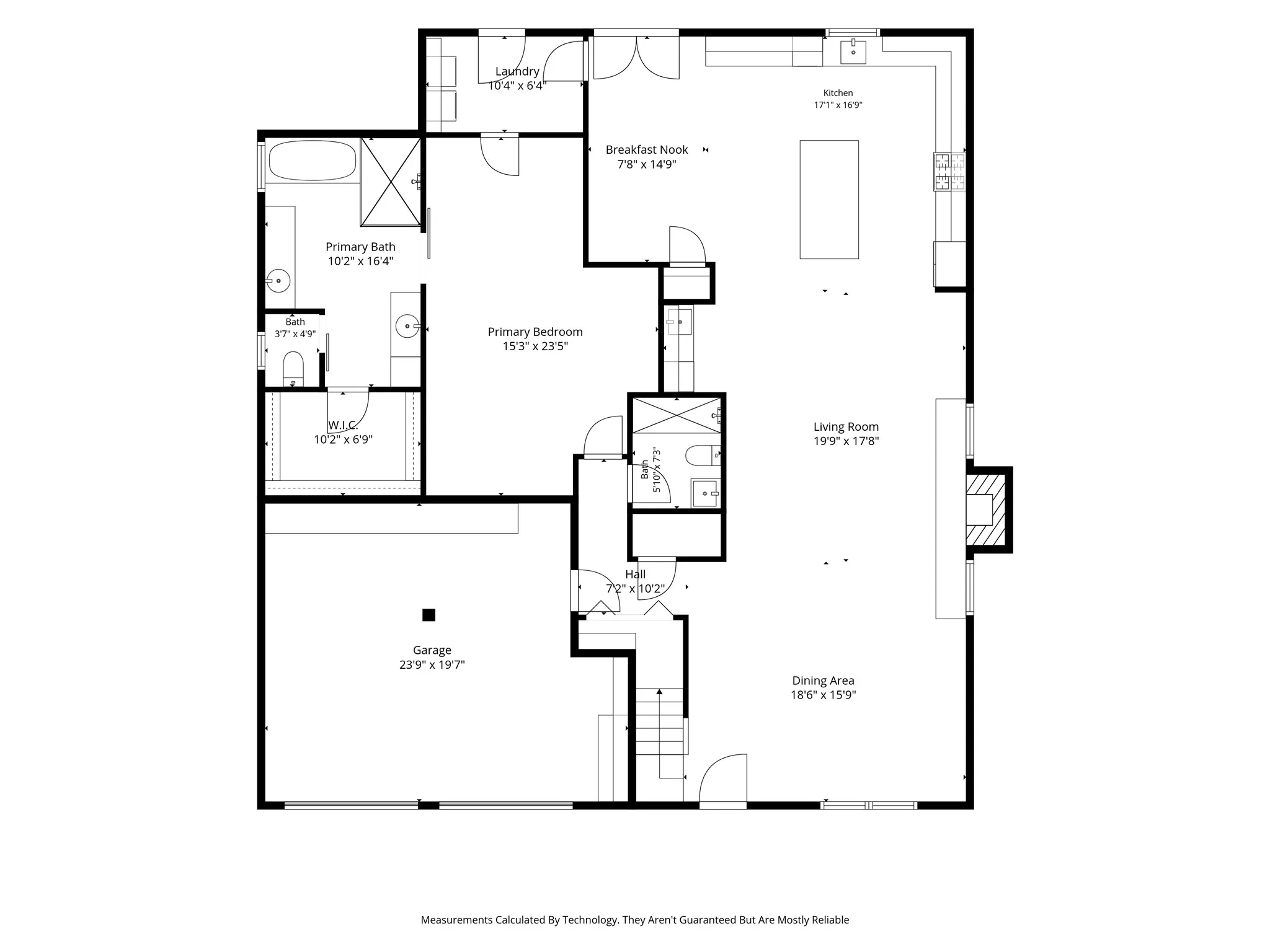 Downstairs Floor Plan