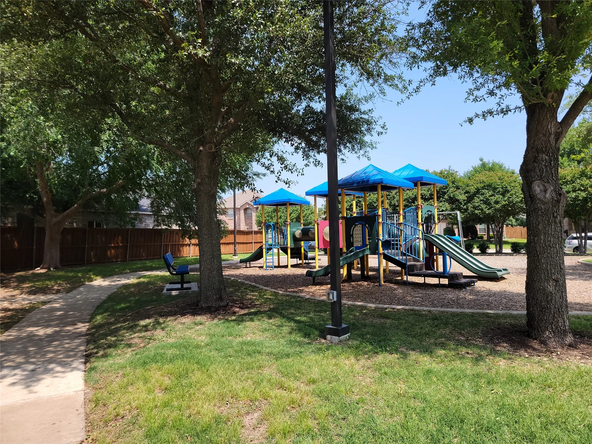 Take a stroll through the park, just a few blocks away from the home!