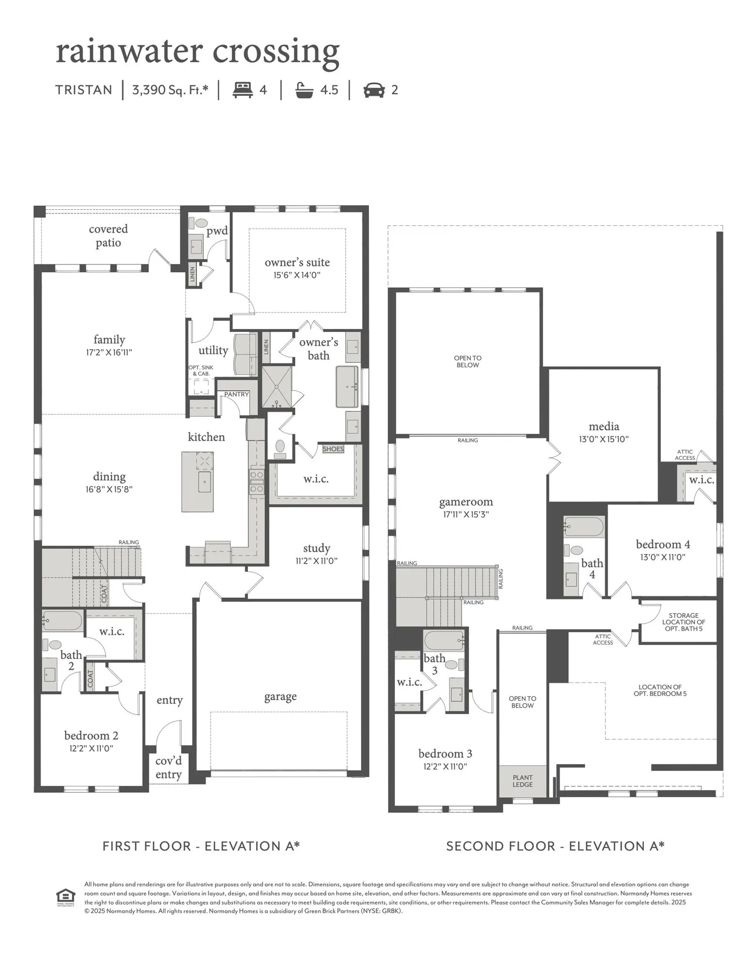 Featuring an open concept floor plan designed with modern conveniences and luxurious private spaces, our new Tristan floor plan is a dream home come true!