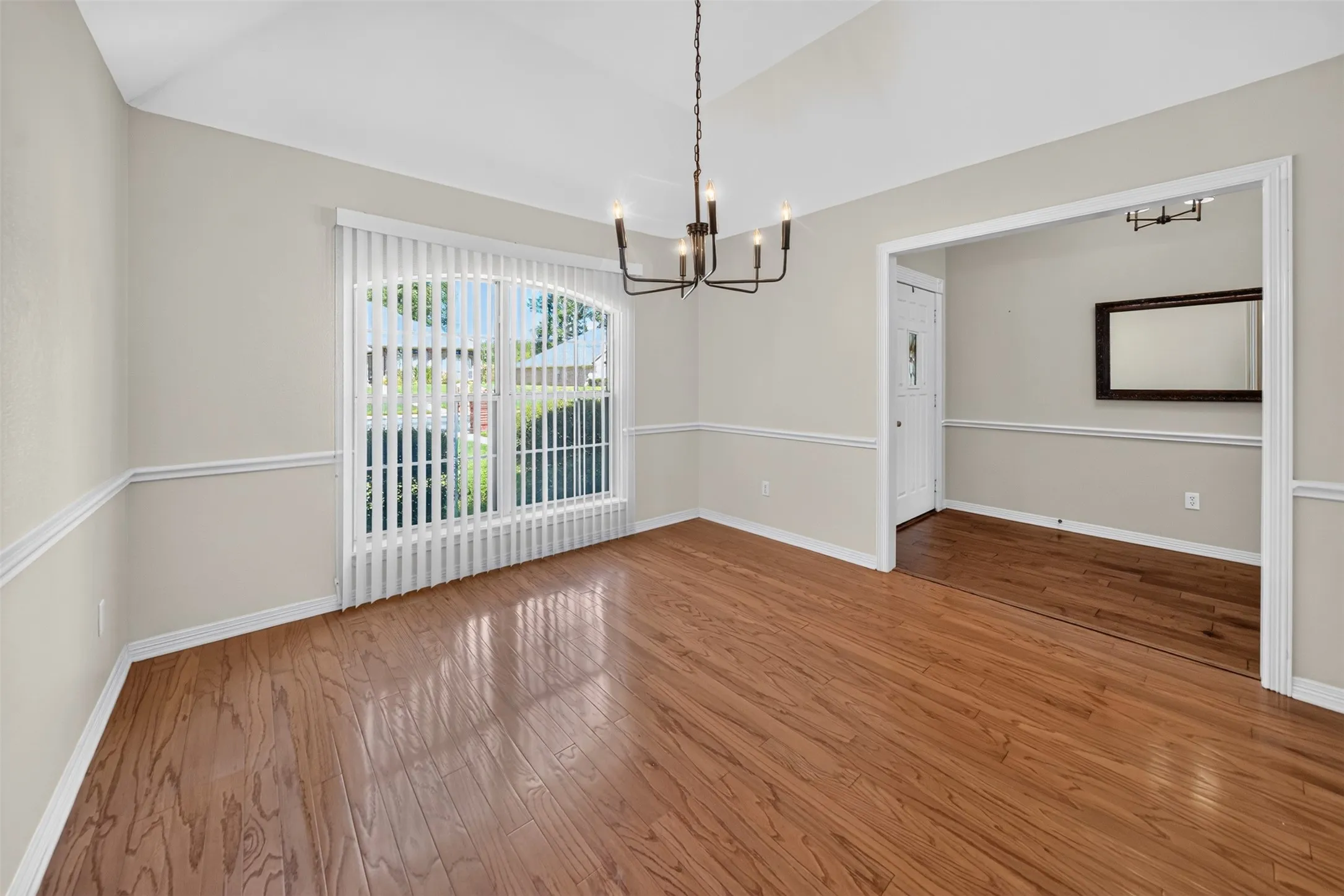 Dining Room just off the Entry Way with access to kitchen.