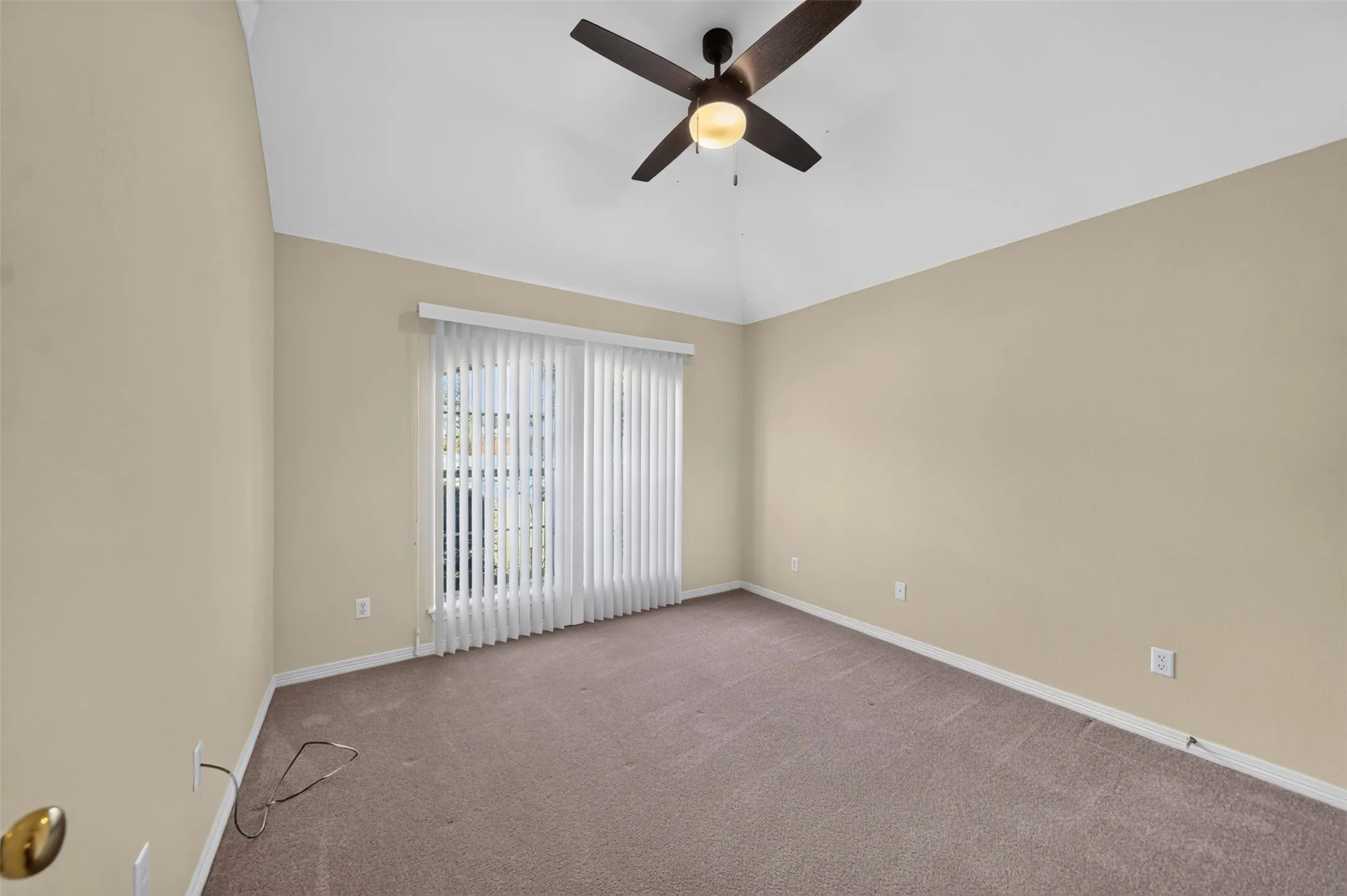 The Second Front Bedroom overlooking the Front Yard