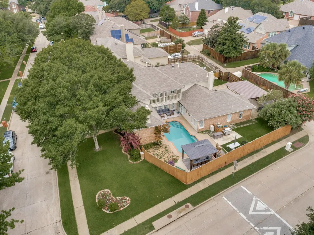 This aerial is facing West
