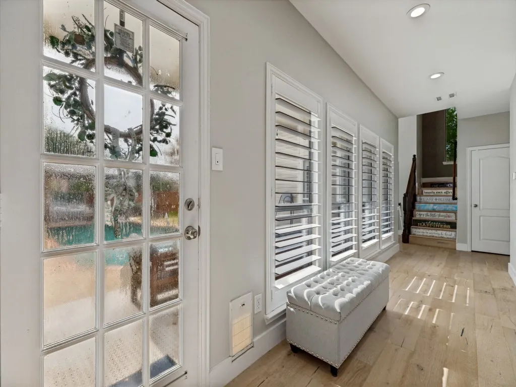 Large entry in front of kitchen facing Staircase and foyer entry