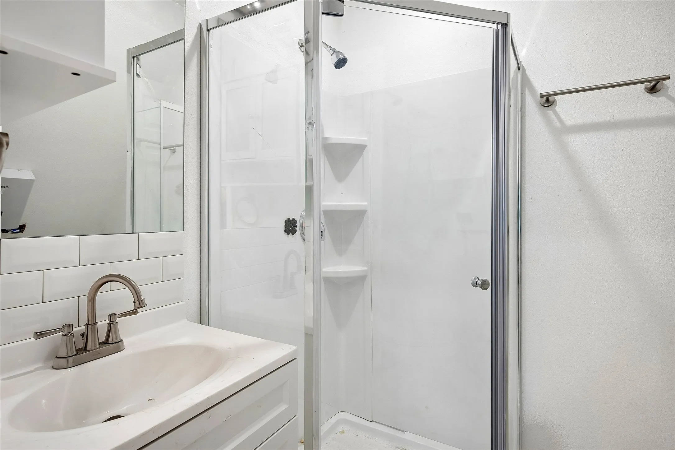 Full bath with walk-in shower
