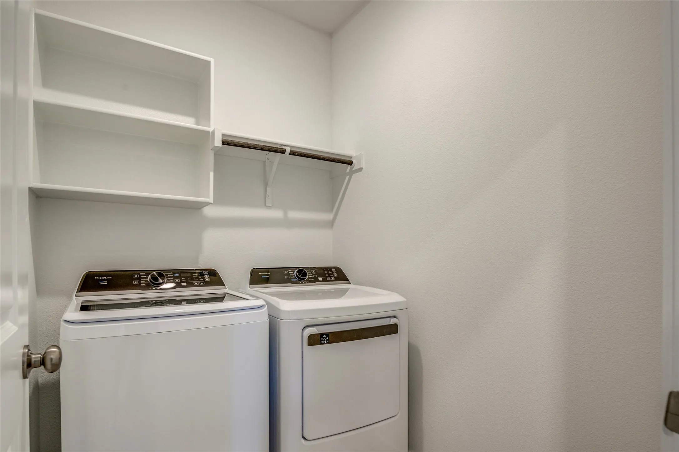 This home comes with these never used washer and dryer.....