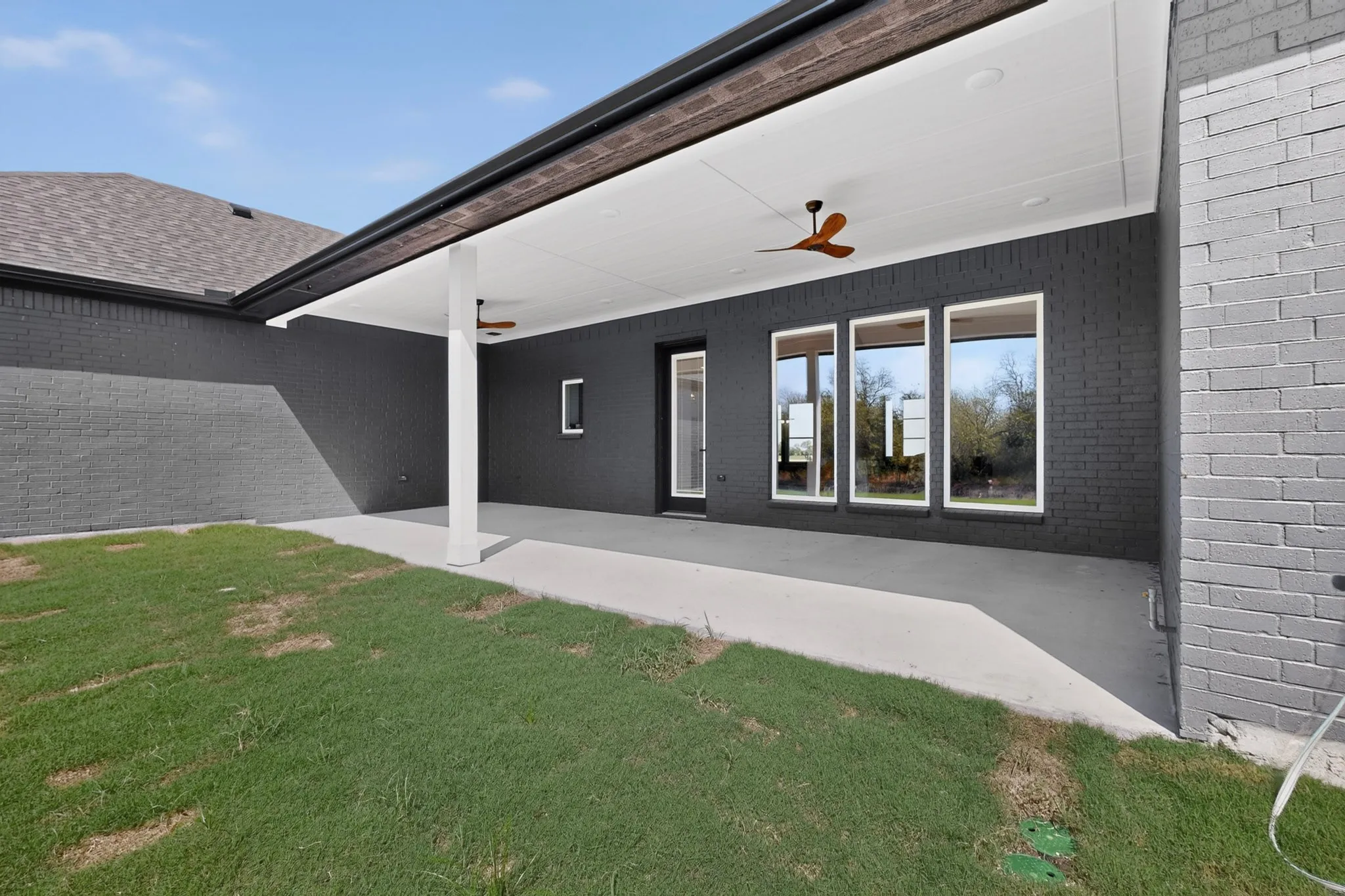 Covered patio