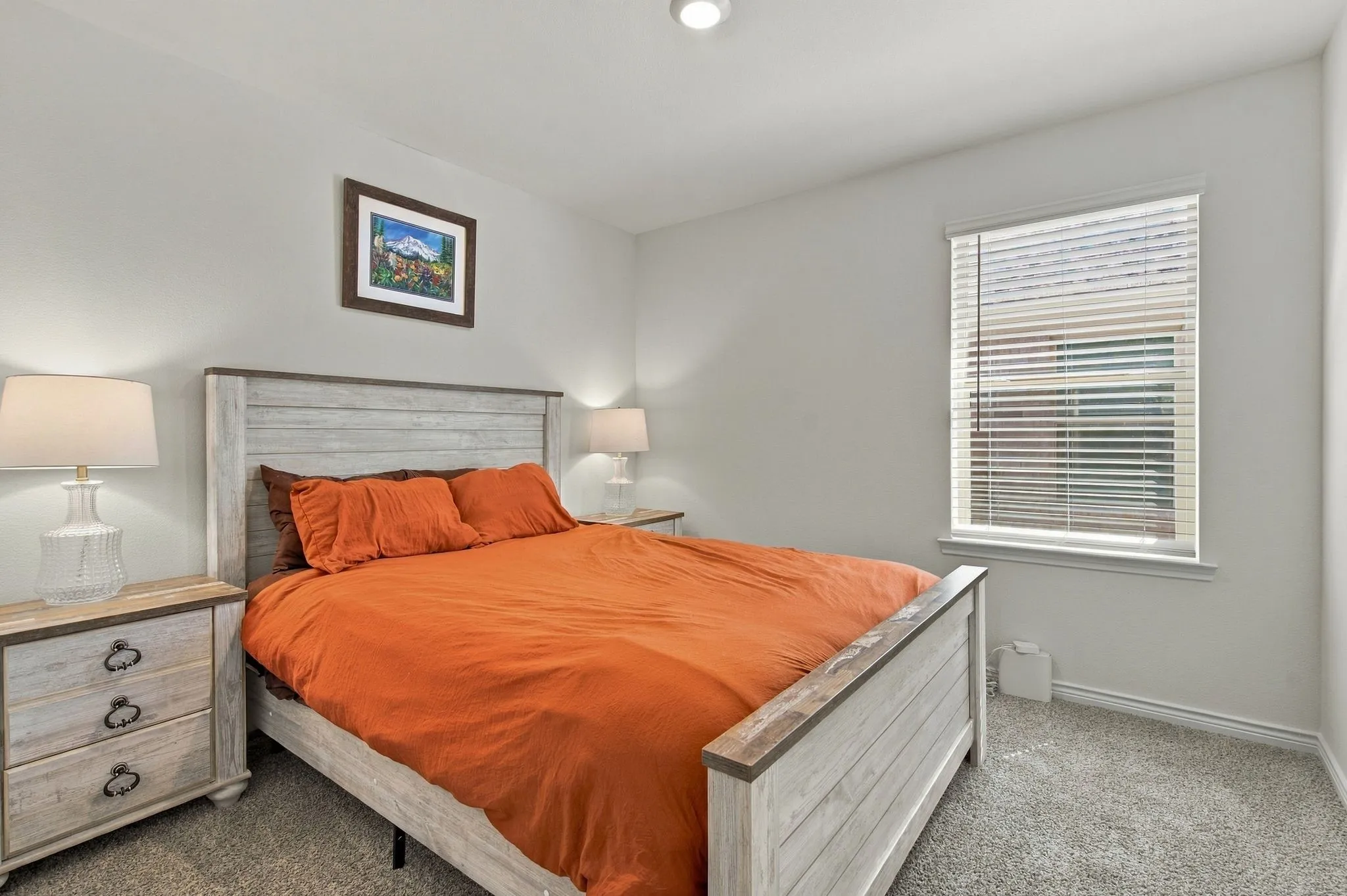 spacious secondary bedrooms
