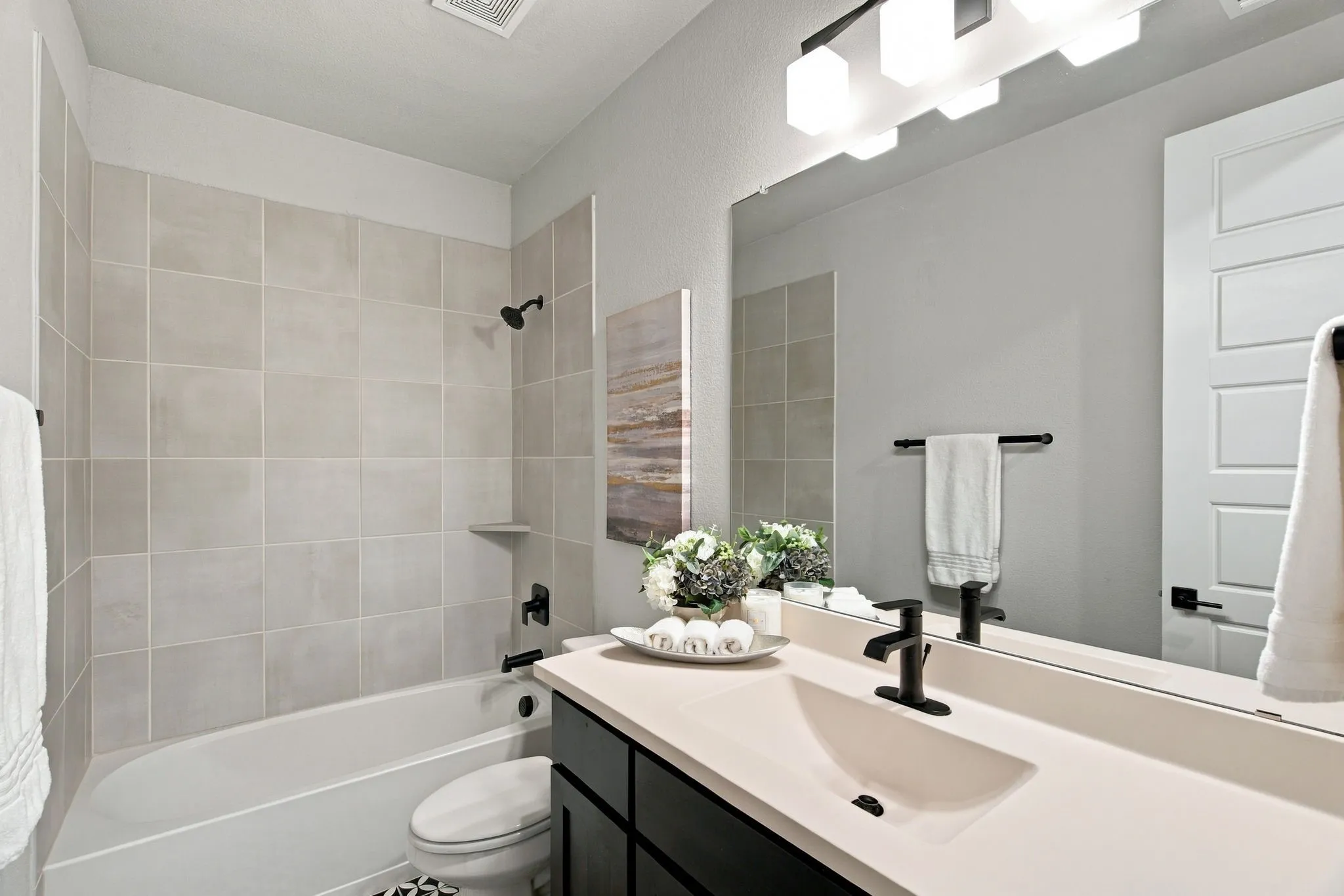 First floor secondary bathroom.