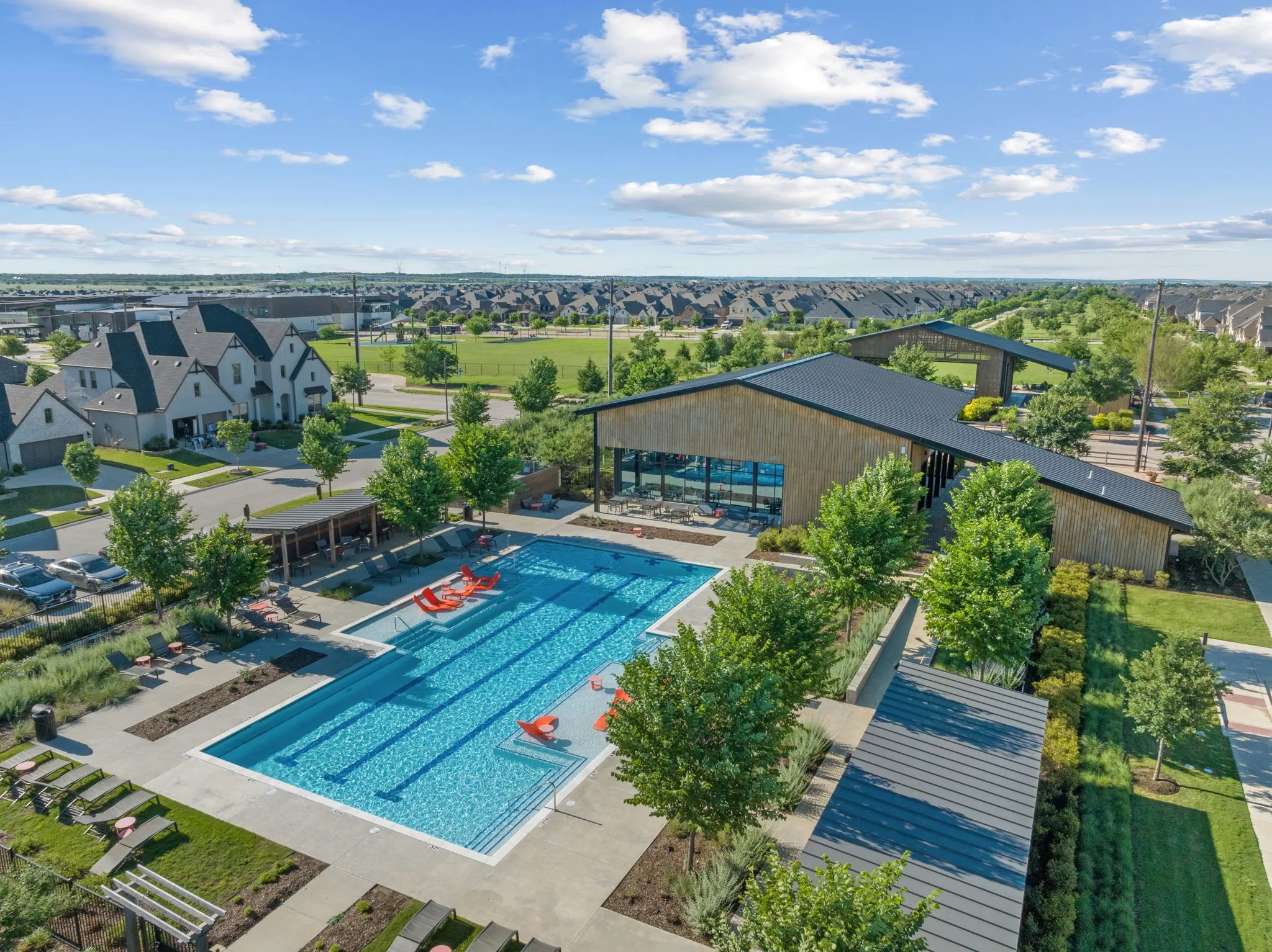 Amenities: Neighborhood pool and fitness center.