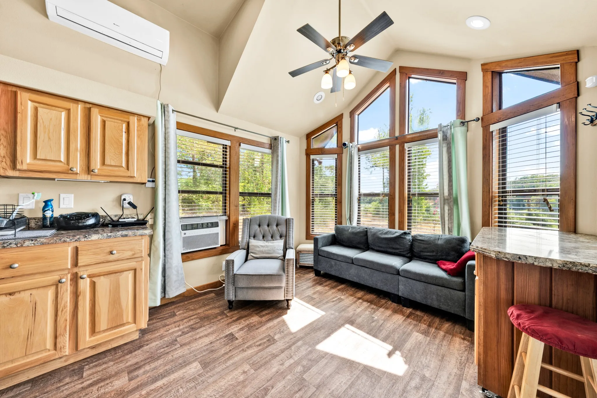 Open living room